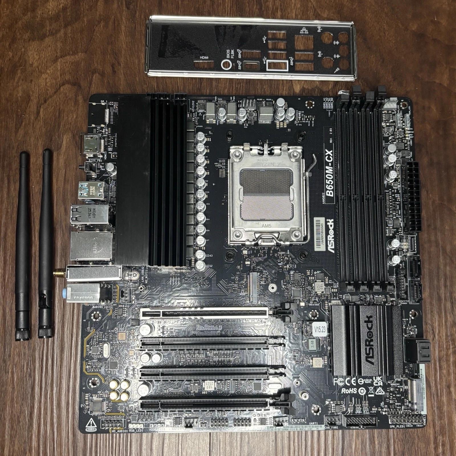 ASRock B650M-CX Micro ATX AM5 Motherboard