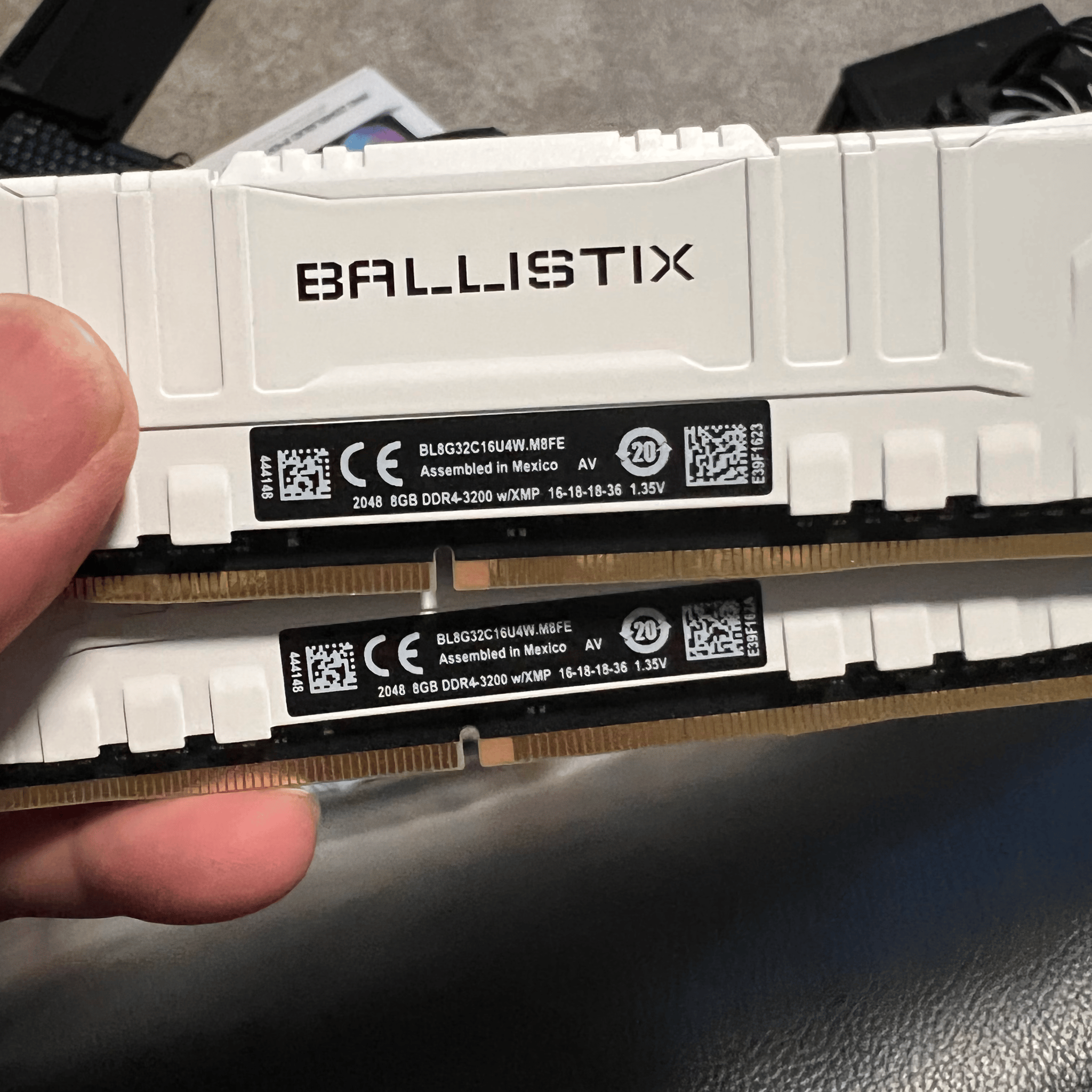 Crucial Ballistix 16GB (2x8gb) 3200MHz CL16
