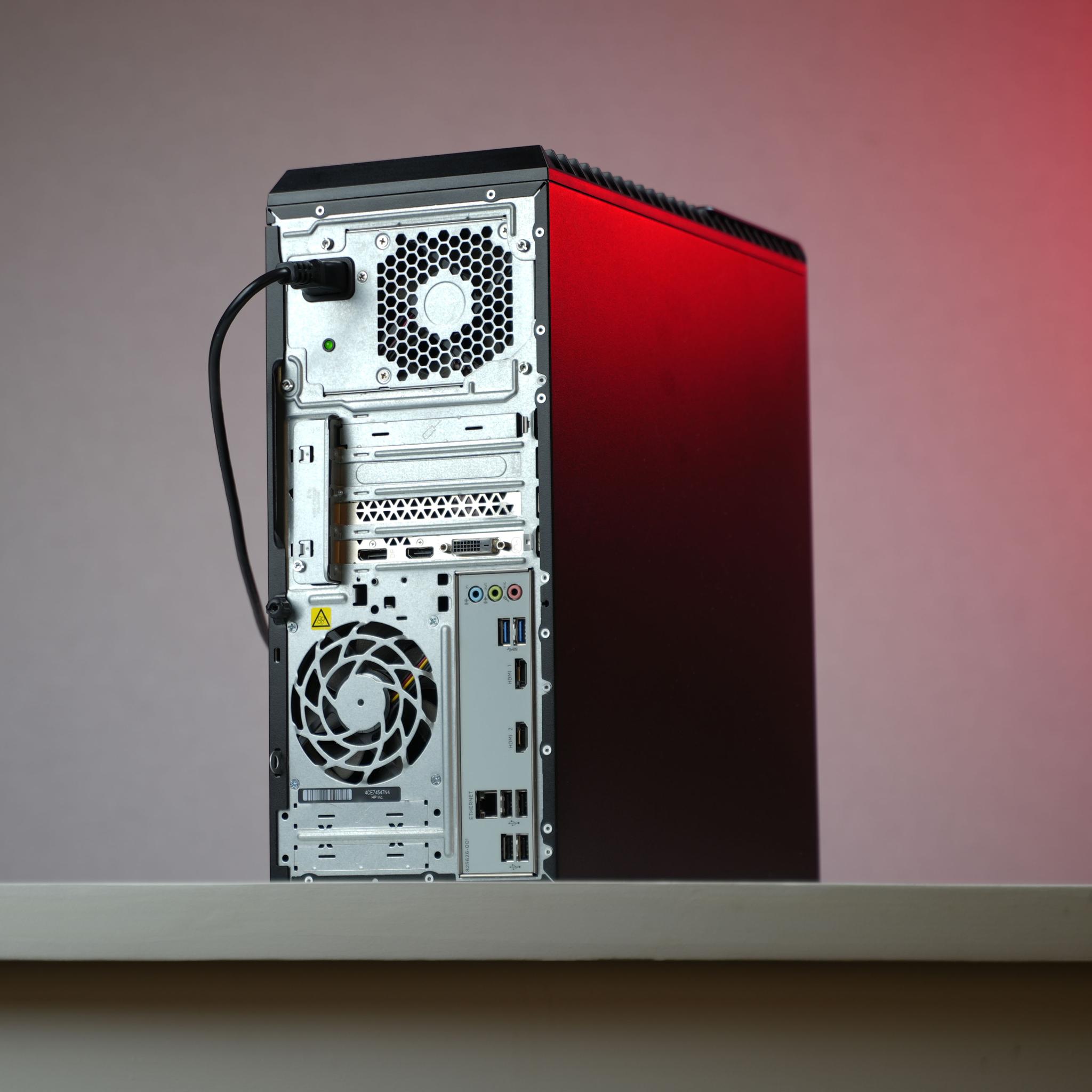 “OMNFORM 0” RX 460 Intel Core i3 7100 8GB .7TB Windows 11 Gaming PC Powerstation