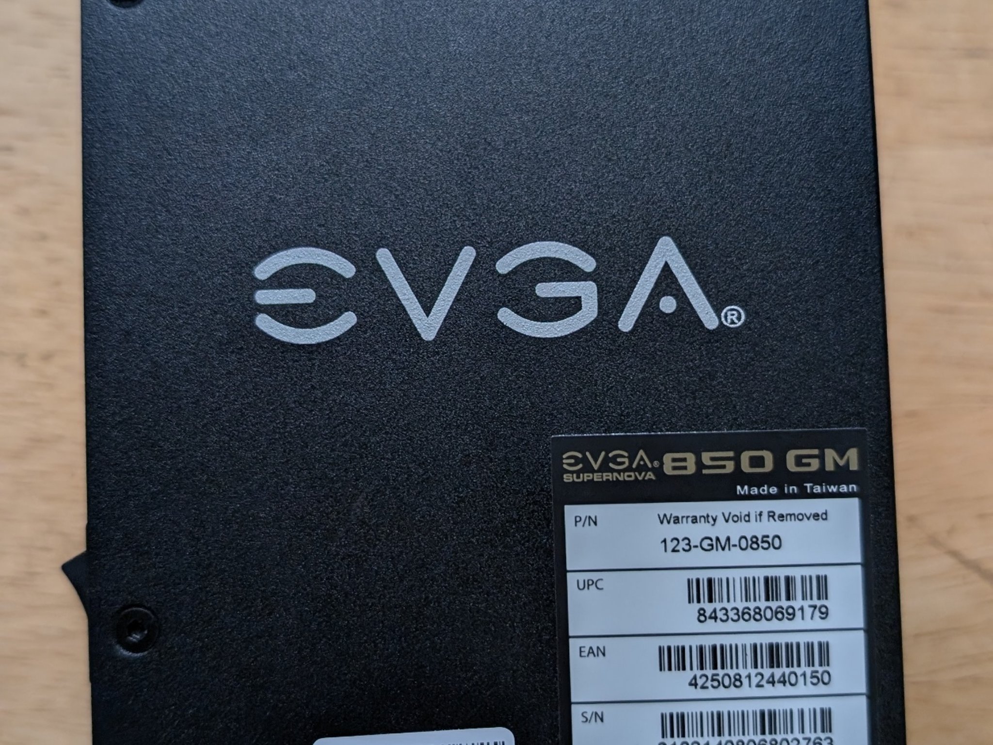 EVGA SuperNOVA 850 GM SFX