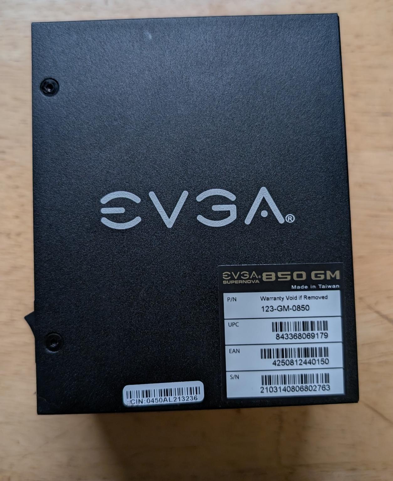 EVGA SuperNOVA 850 GM SFX