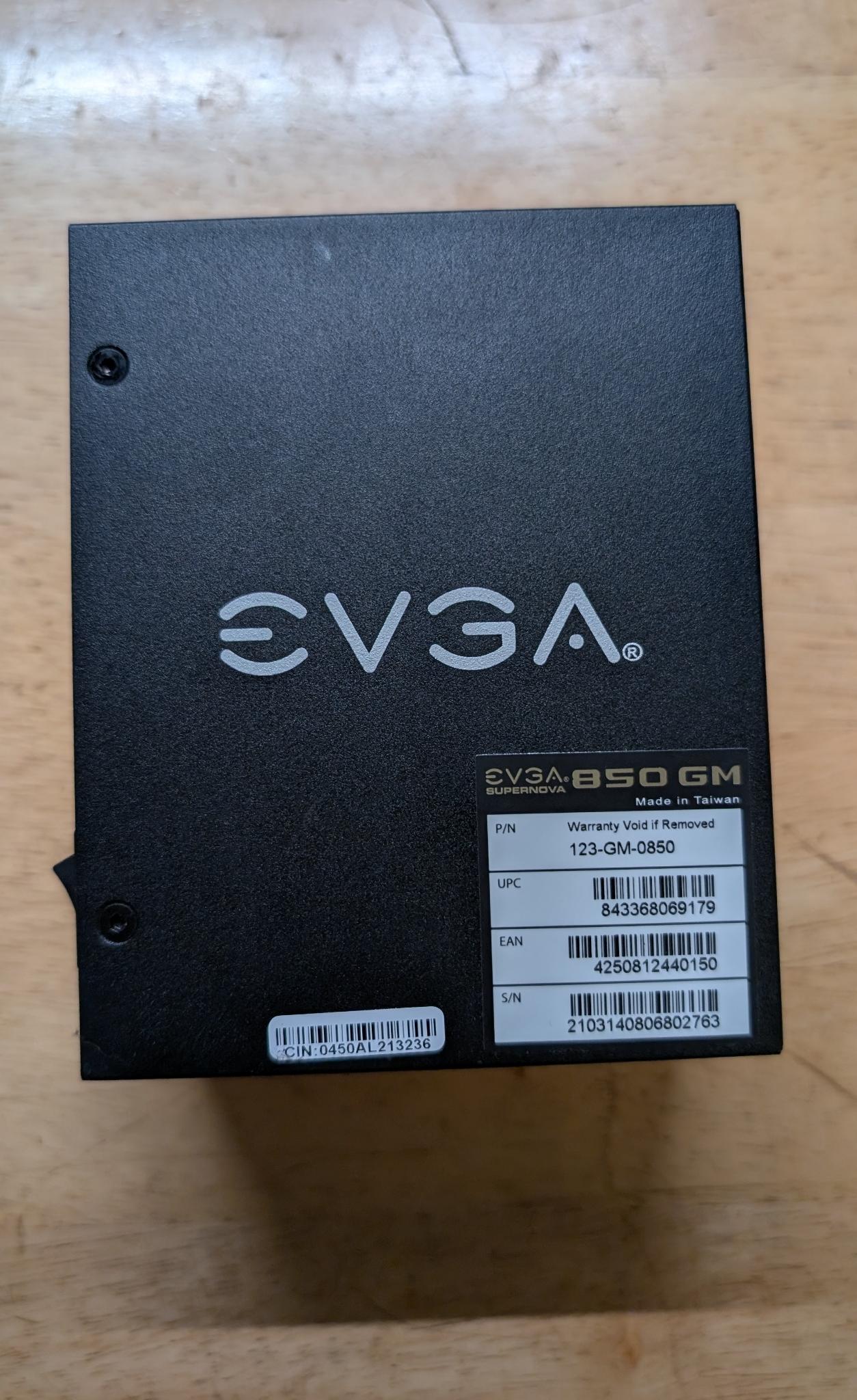EVGA SuperNOVA 850 GM SFX