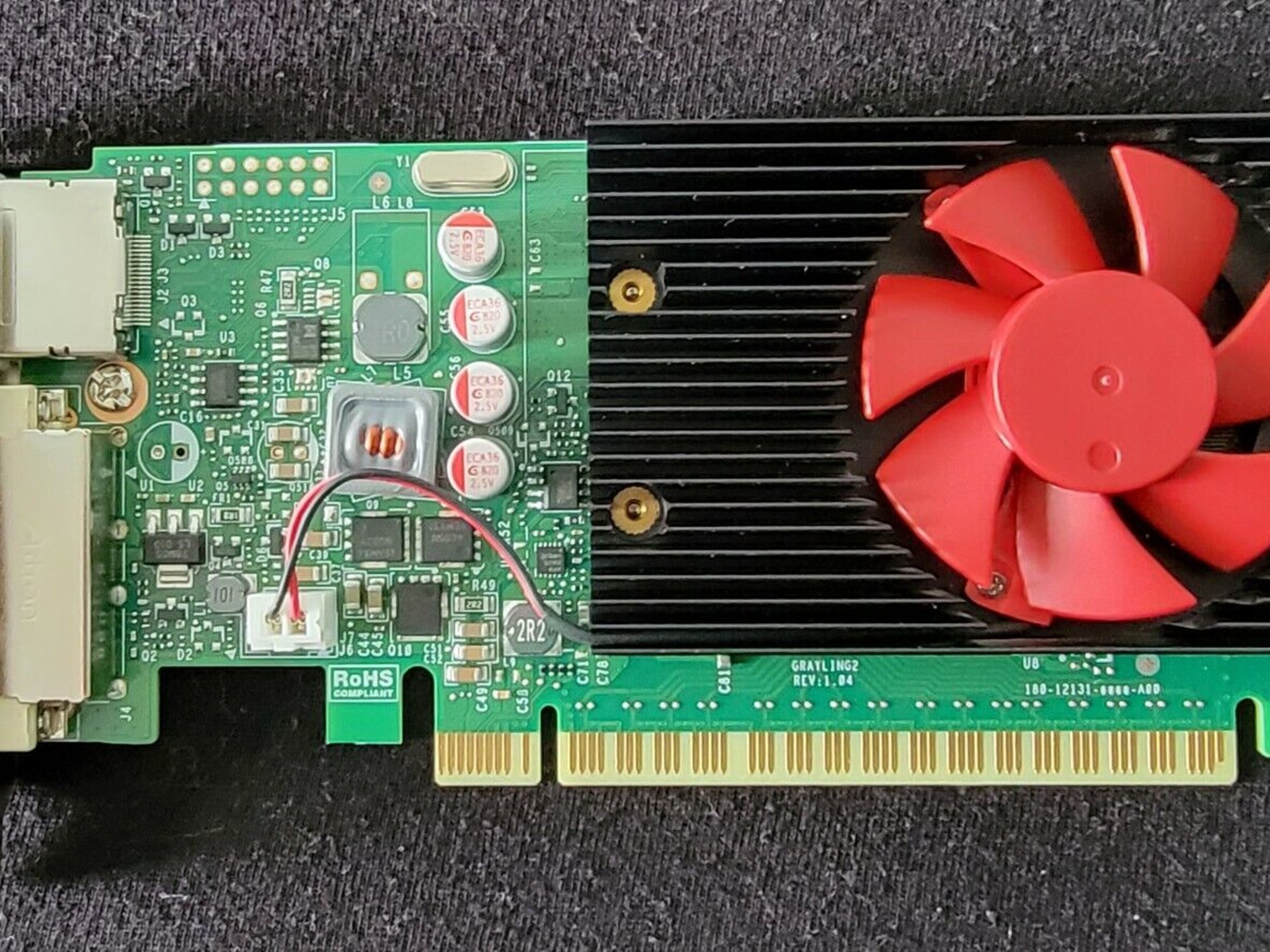 3x HP GeForce GT 730 2GB GDDR5 Graphics Card Tower - DisplayPort, DVI Free Shipping