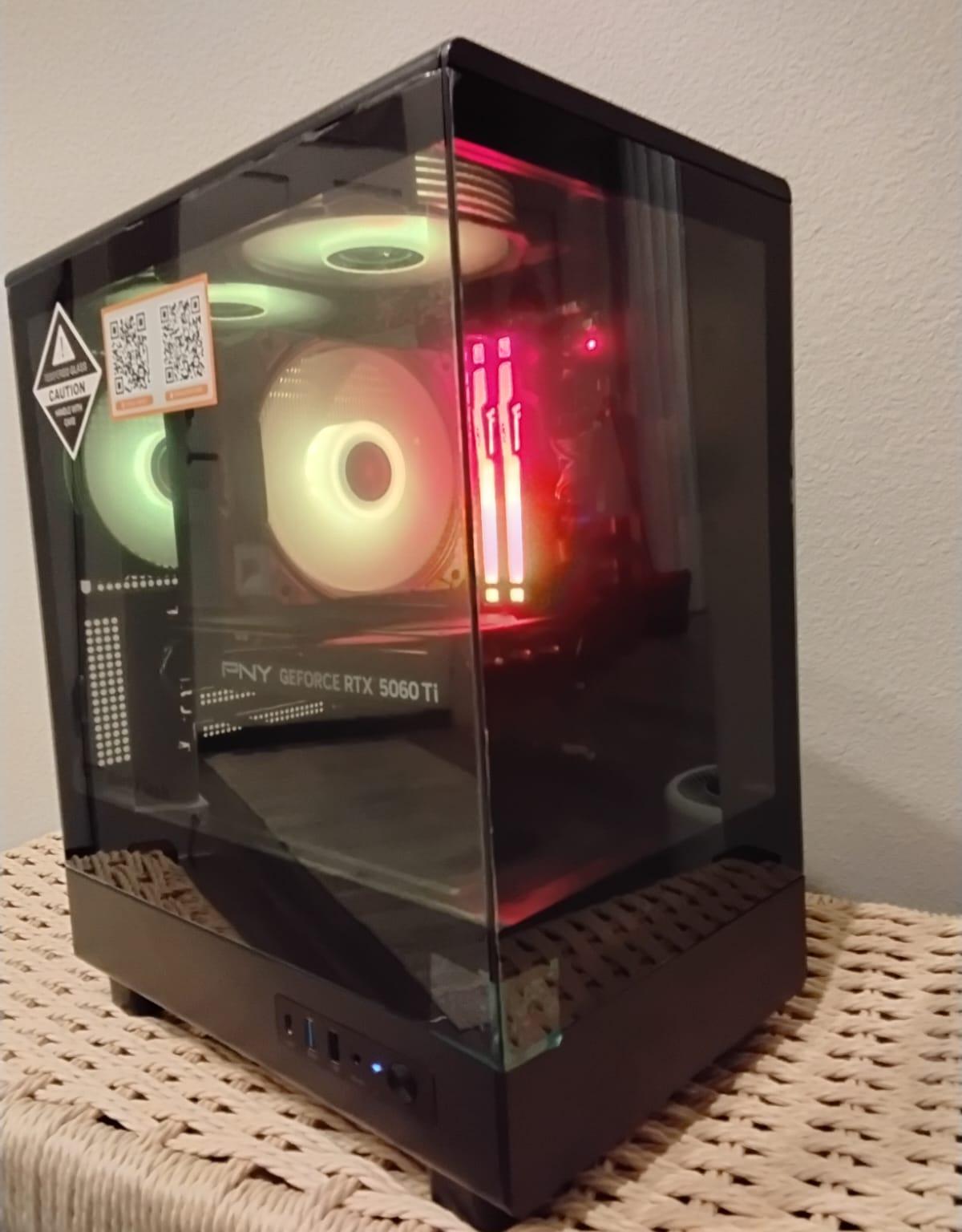Ryzen 5 9600x GPU PNY 5060ti 16gb VRAM/ 32gb RAM