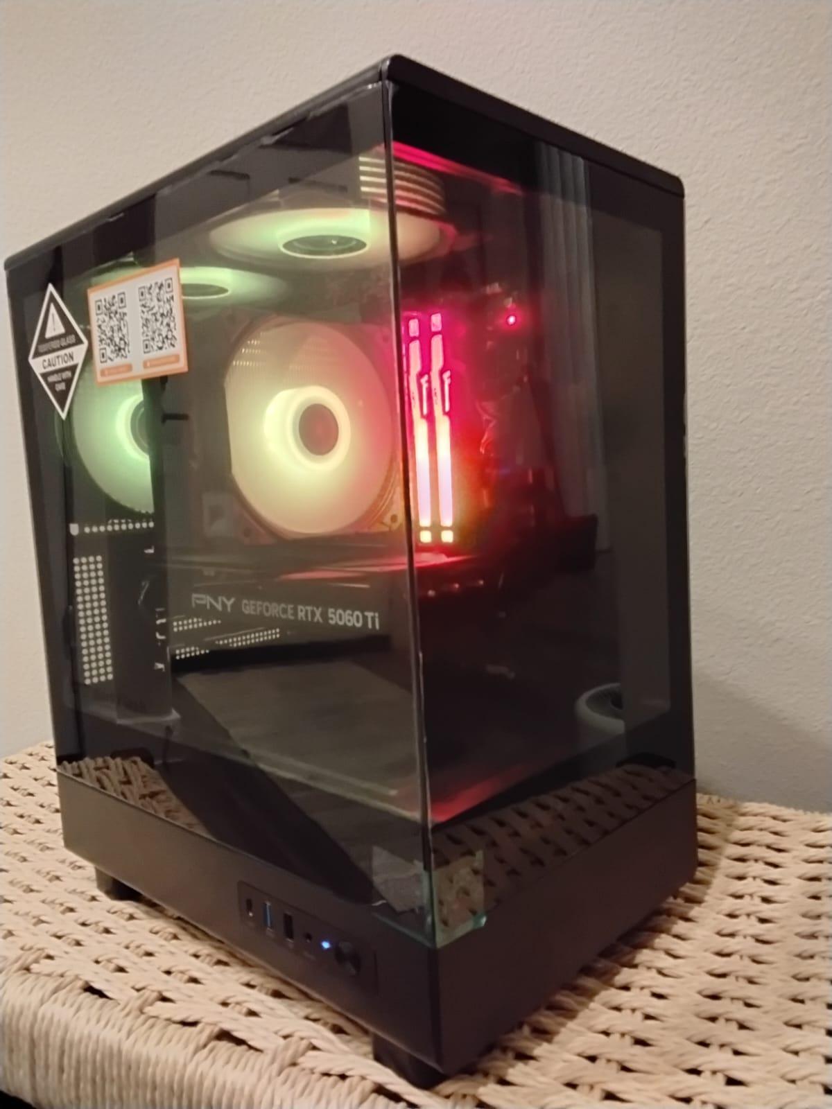 Ryzen 5 9600x GPU PNY 5060ti 16gb VRAM/ 32gb RAM