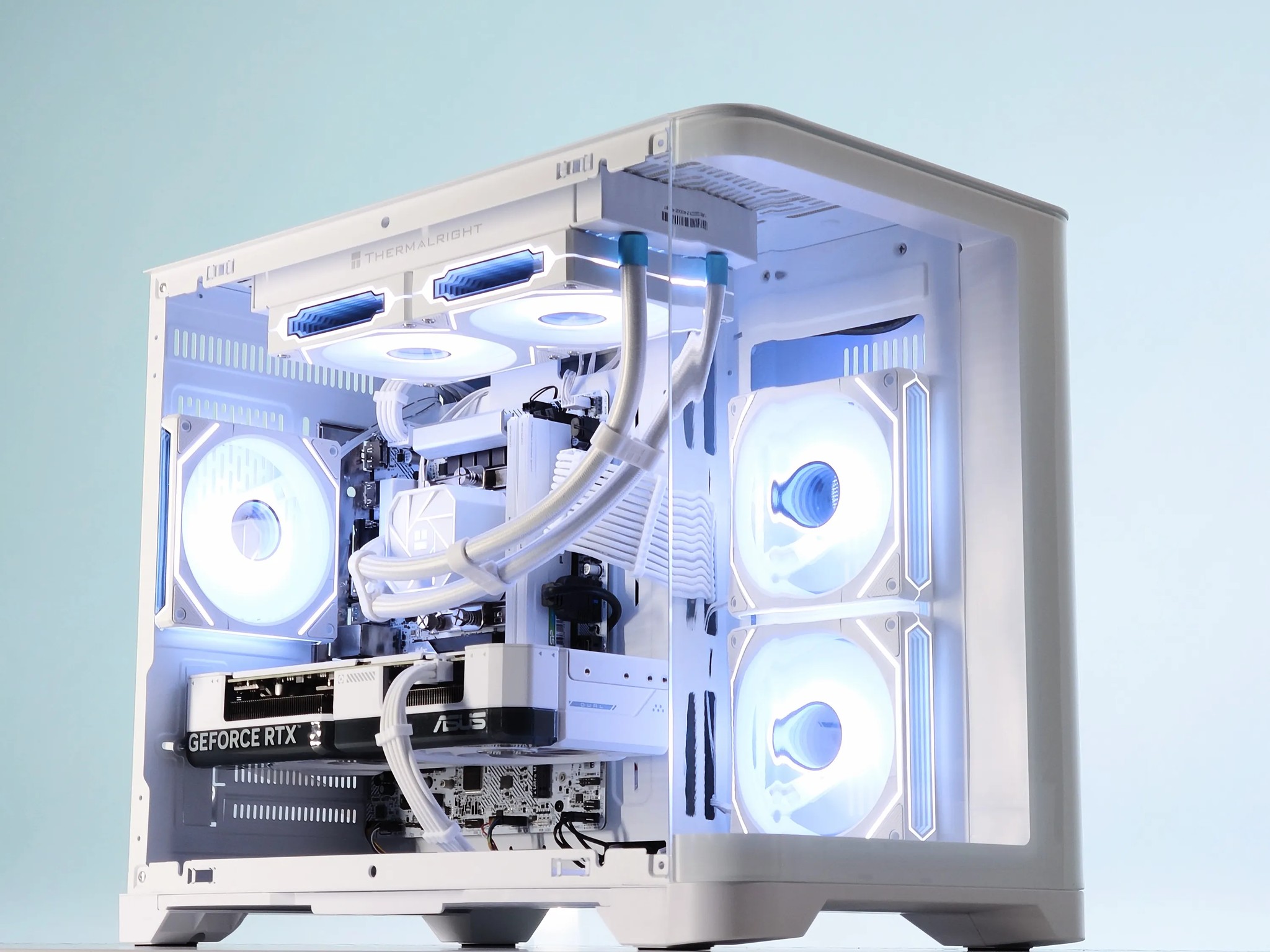 👽💚Liquid Cooled Gaming PC⚪Nvidia RTX 4070 12GB⚪Intel 13400F 10 core⚪32GB DDR5⚪1TB NVME