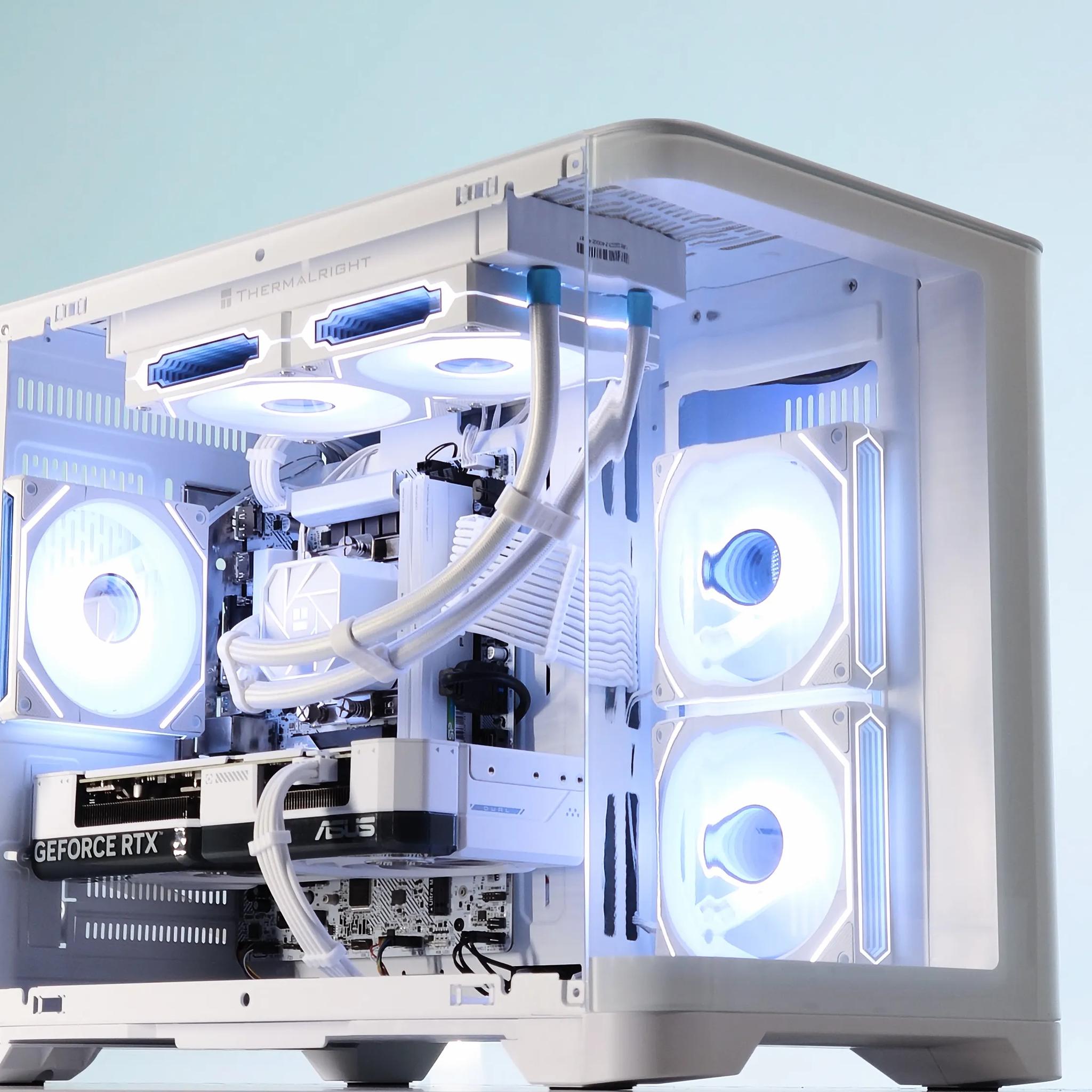 👽💚Liquid Cooled Gaming PC⚪Nvidia RTX 4070 12GB⚪Intel 13400F 10 core⚪32GB DDR5⚪1TB NVME