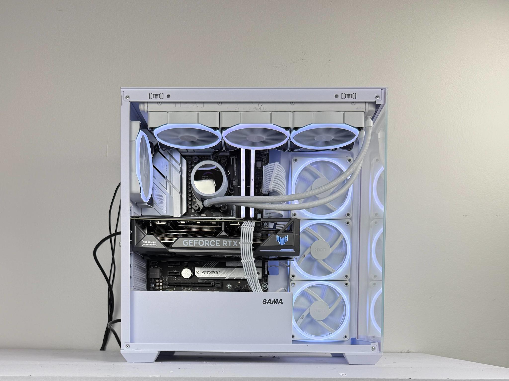 🧊Permafrost🧊  | 1440p Streaming PC | Ryzen 7 7800X3D | Nvidia RTX 4070 Ti | 32GB DDR5 6...