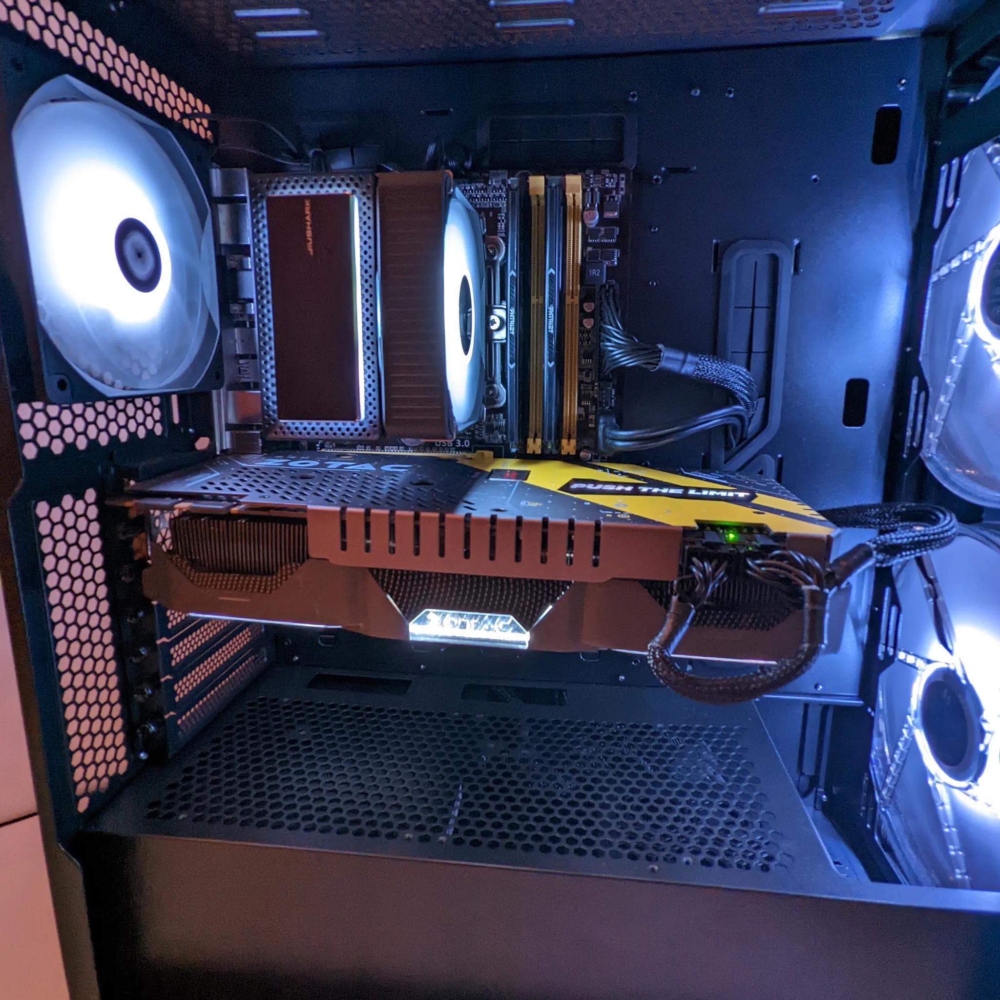 Lian-Li 忍者 🥷 |High Performance Gaming PC | GTX 1070Ti AMP edition| 16GB RAM| 1TB SSD| Windows 11