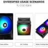 Thermalright CPU Air Fans Black Frame With RGB Blades (3)