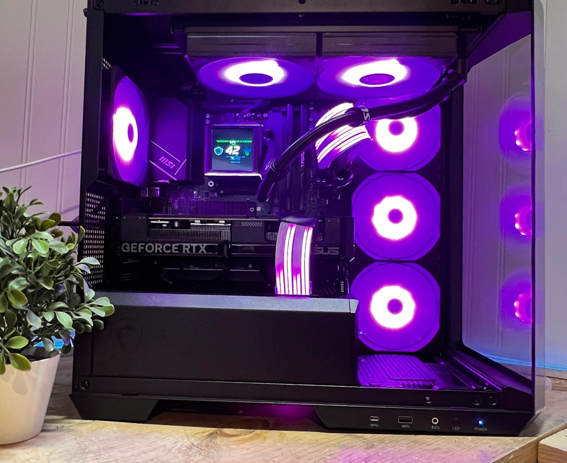 RGB is king price to performance 7700/4070/32gig ddr5/2tb nvme listing has changed to pny 4070