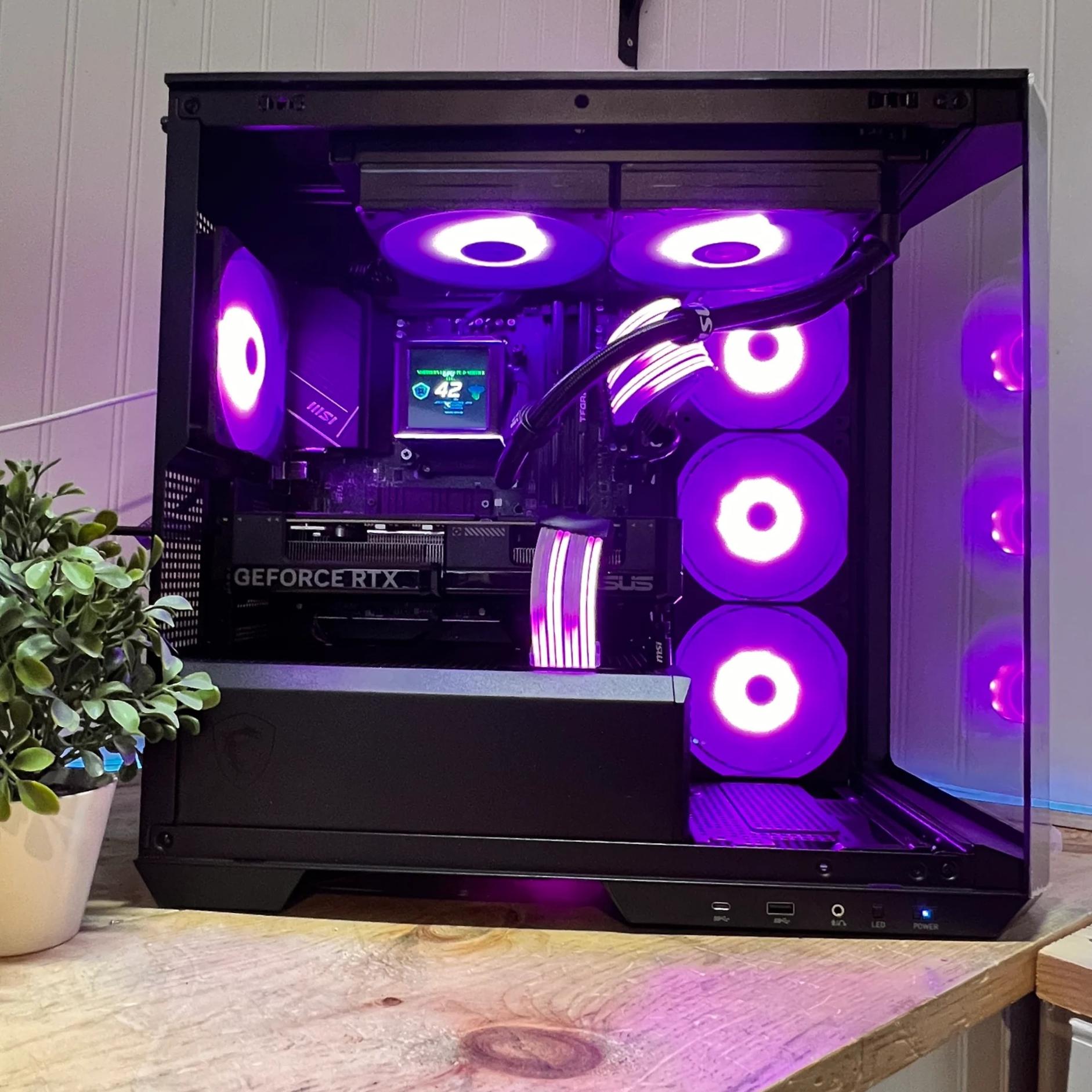 RGB is king price to performance 7700/4070/32gig ddr5/2tb nvme listing has changed to pny 4070