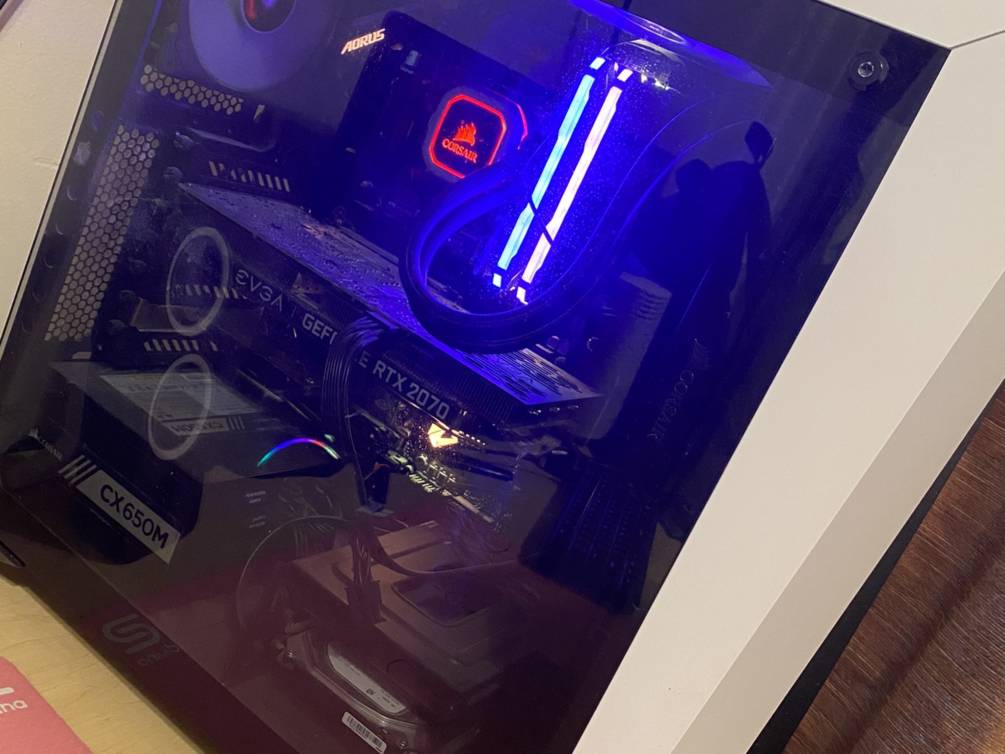 Custom Built Gaming PC i7-8700k RTX 2070 2TB HDD 250GB SSD 512GB M.2