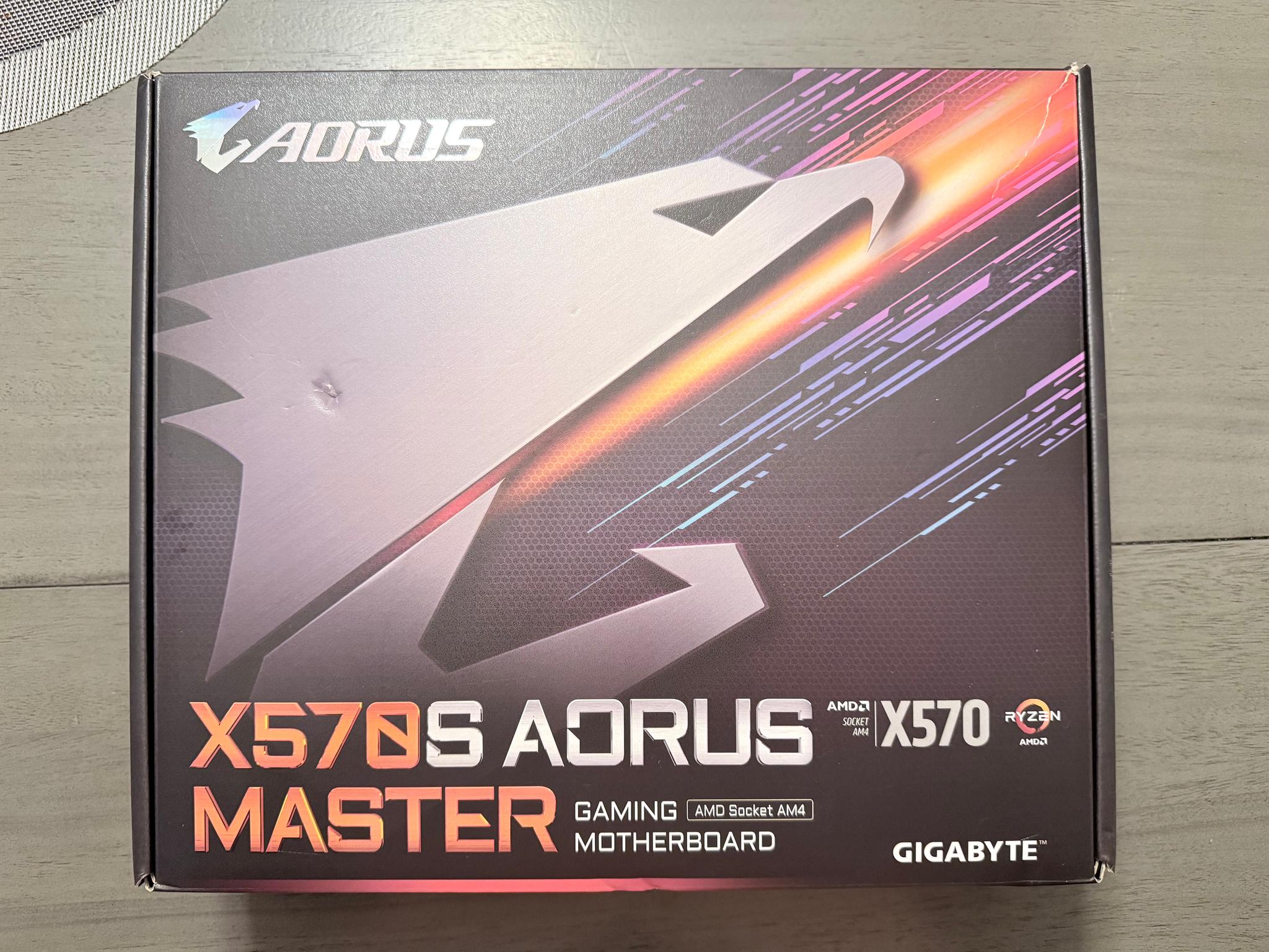 GIGABYTE X570 AORUS MASTER - Image 1