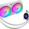 ASUS ROG Strix LC 240 RGB White Edition AIO Liquid CPU Cooler Aura Sync RGB