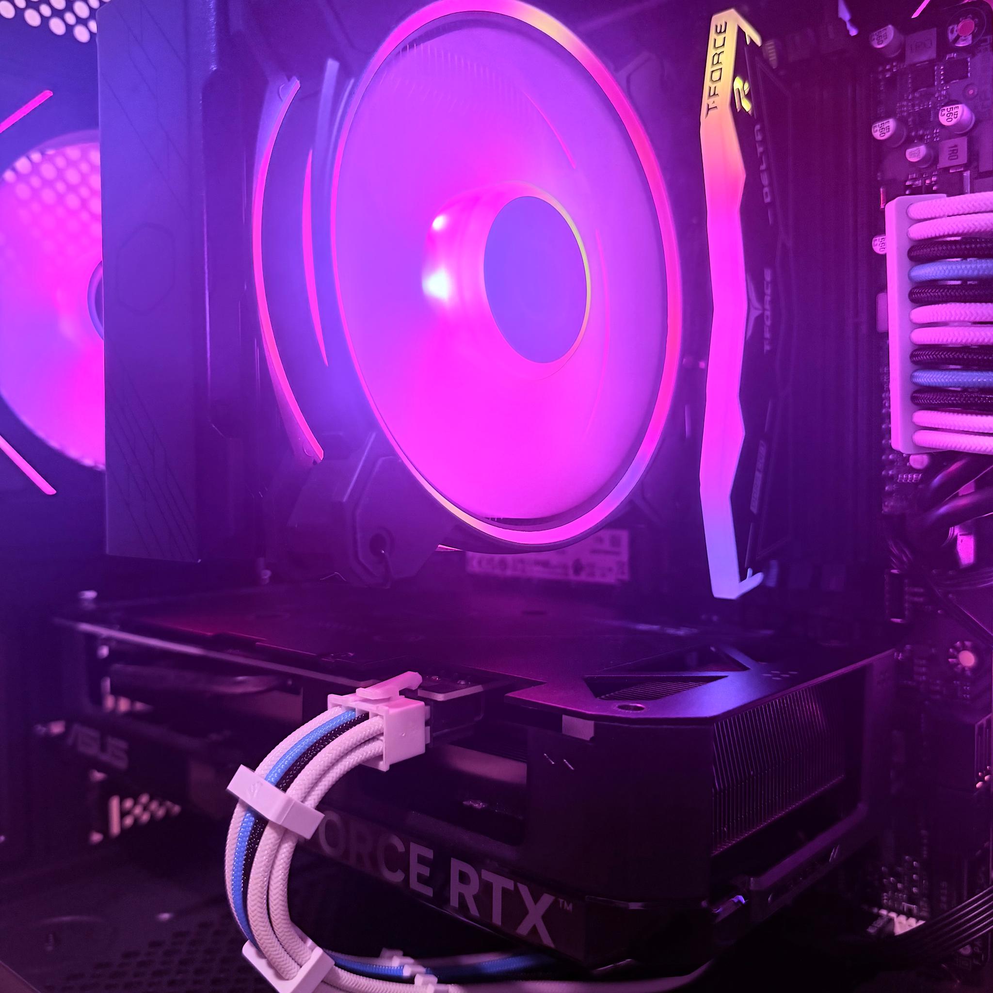 ⚫️"Prism Void"⚫️| 1080/1440p Gaming | Ryzen 7 9700X | RTX 4060 Ti | 16B DDR5 | 1tb Storage