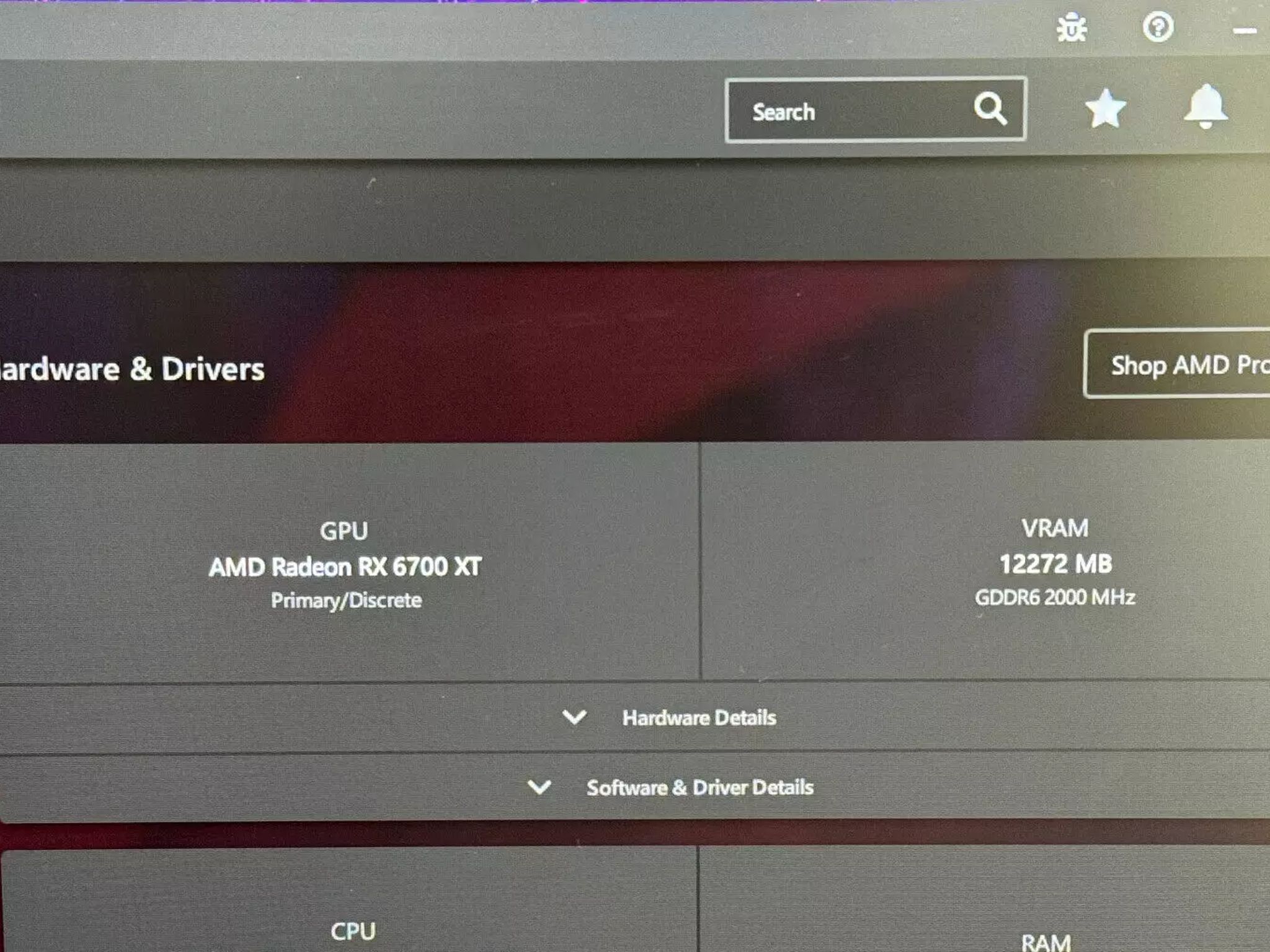 XFX SPEEDSTER QICK 319 AMD Radeon RX 6700XT 12gb (USED/EXCELLENT - GPU ONLY)
