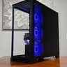 RTX 3070 TRIO 8GB, Ryzen 7 5700G, 32GB 3600MHz | Black RGB Gaming Computer/PC