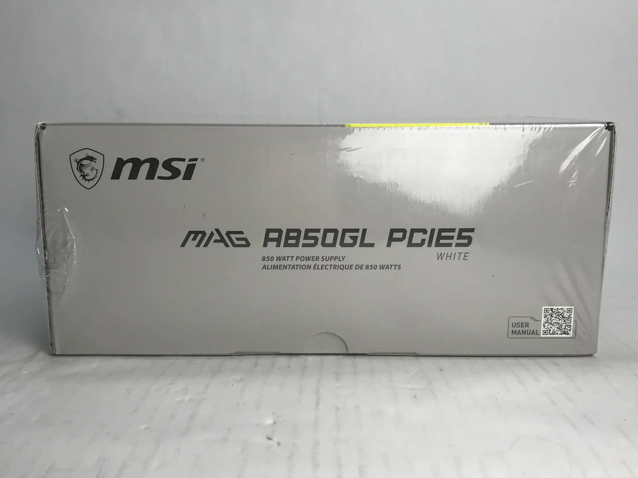 Msi Mag A850gl Pcie 5.1 White Gaming Power Supply - Full Modular - 80 Plus Gold