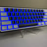 WK60 Mechanical Gaming Keyboard Wireless - Pudding Keycaps with Thocky Switches