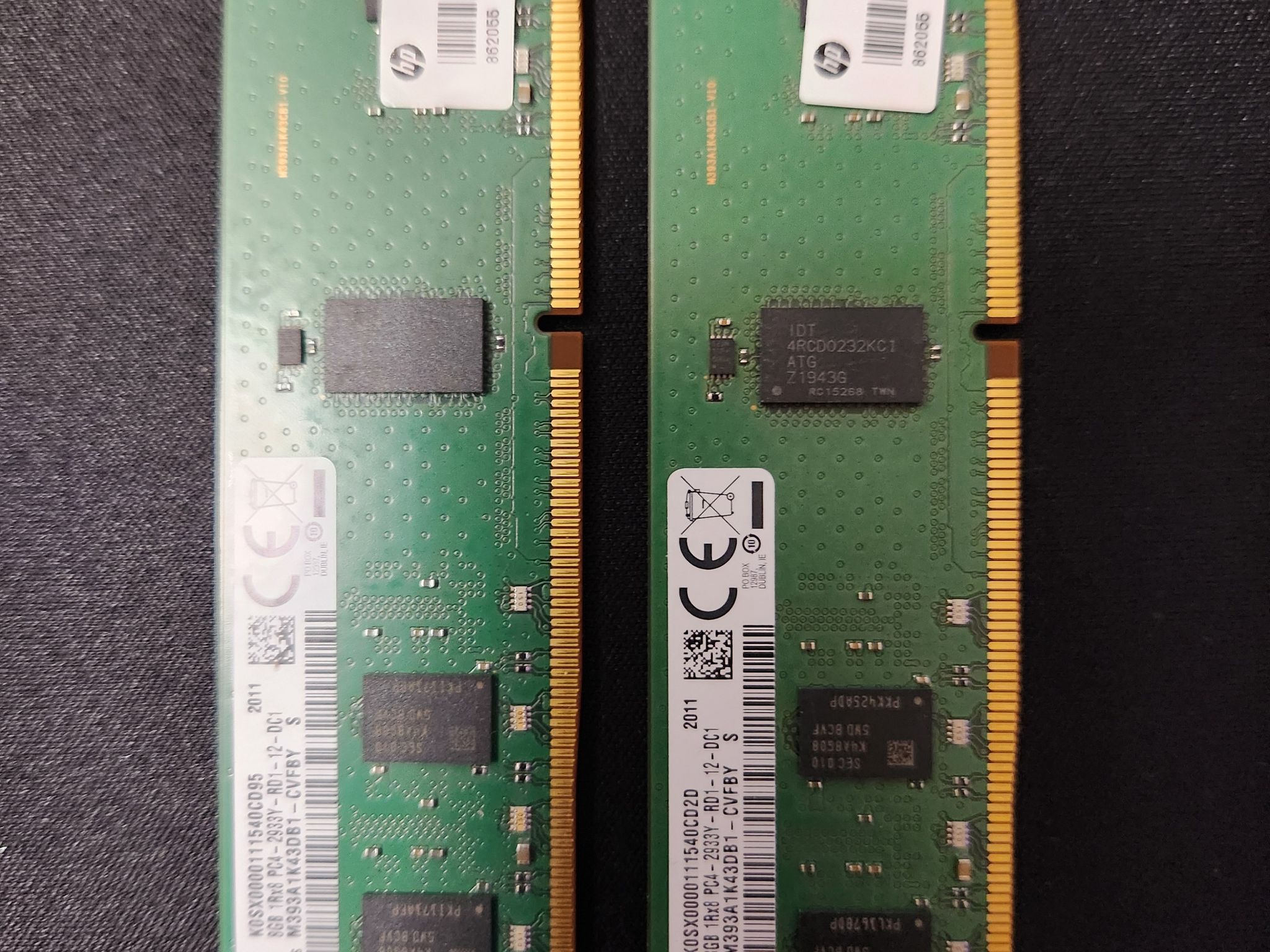 14 Sticks of DDR4 Ram "Not Working"