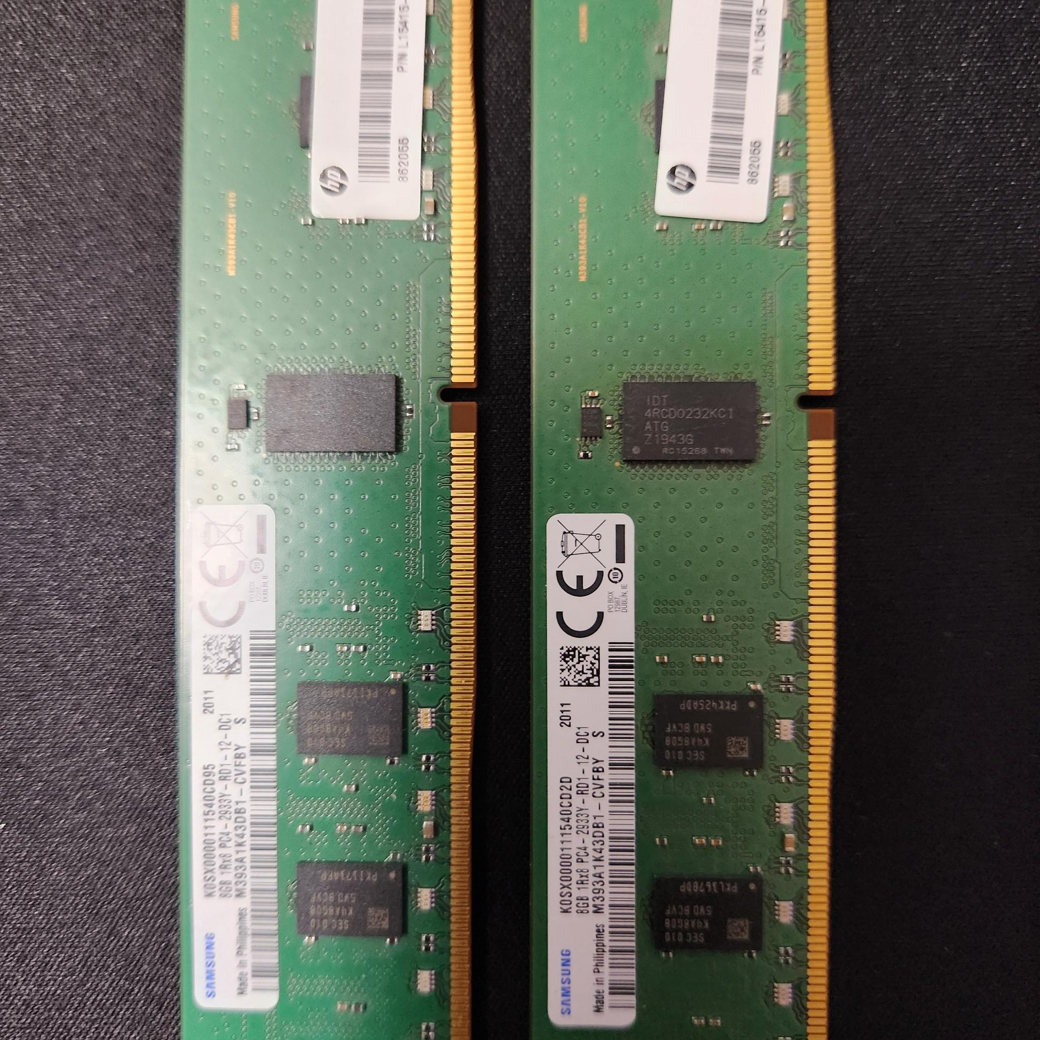 14 Sticks of DDR4 Ram "Not Working"