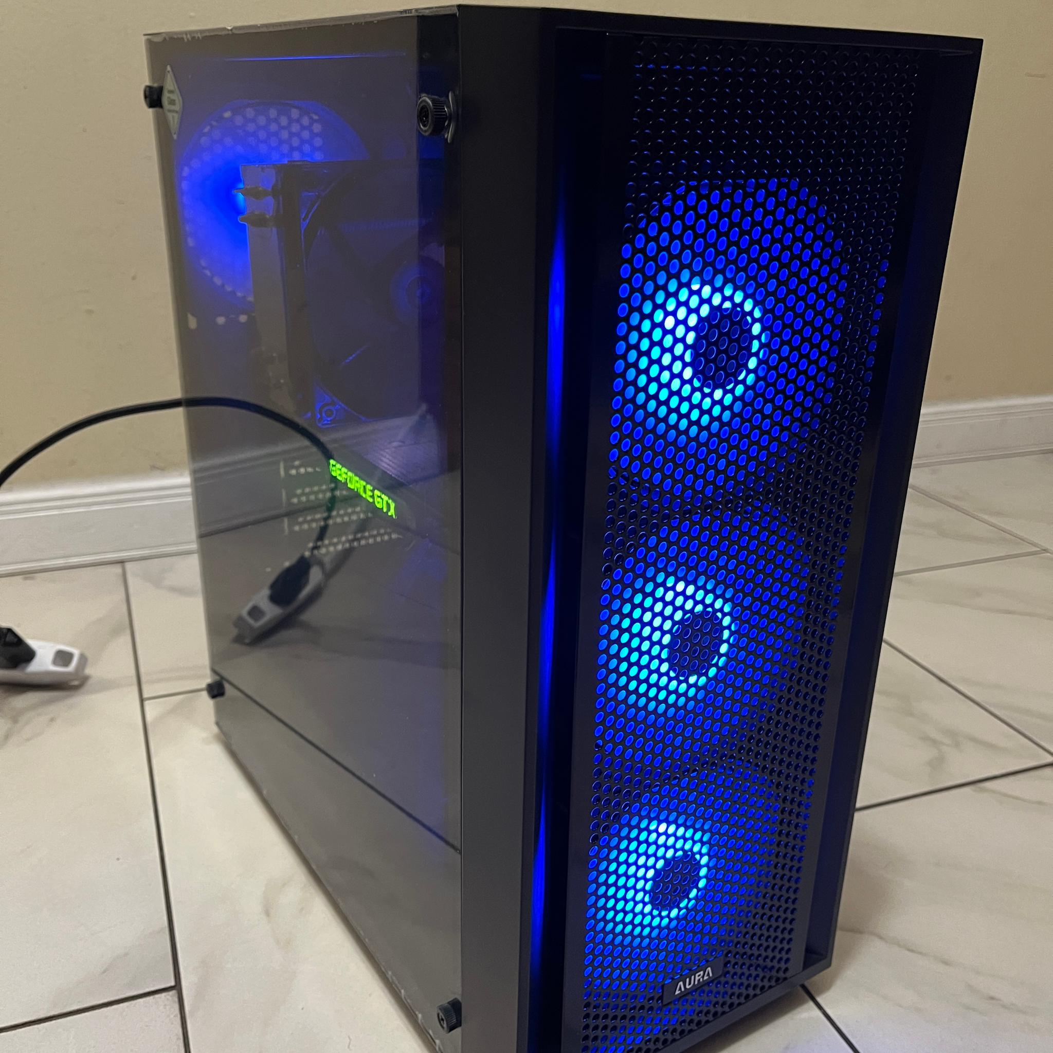🟠🔥NVIDIA GTX 1080 Ti, Intel i7-7700, 12GB RAM, 1.2 TB Storage, High FPS Custom RGB Gaming PC