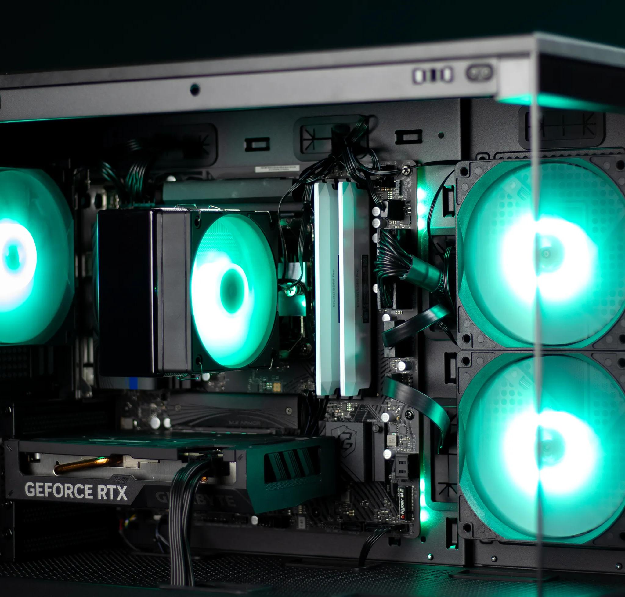 [CLEARANCE SALE!] "Frost.Exe” RTX 4060 i5 12600KF 32GB Windows 11 1TB Workstation Gaming PC