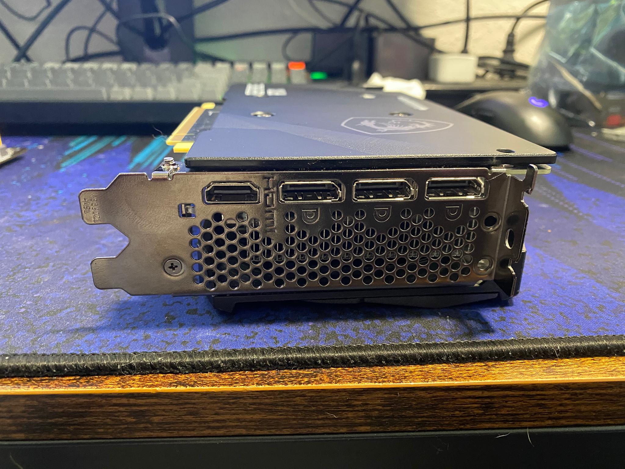 Used Great Condition MSI GeForce RTX 3070 8 GB VENTUS 2X Video Card