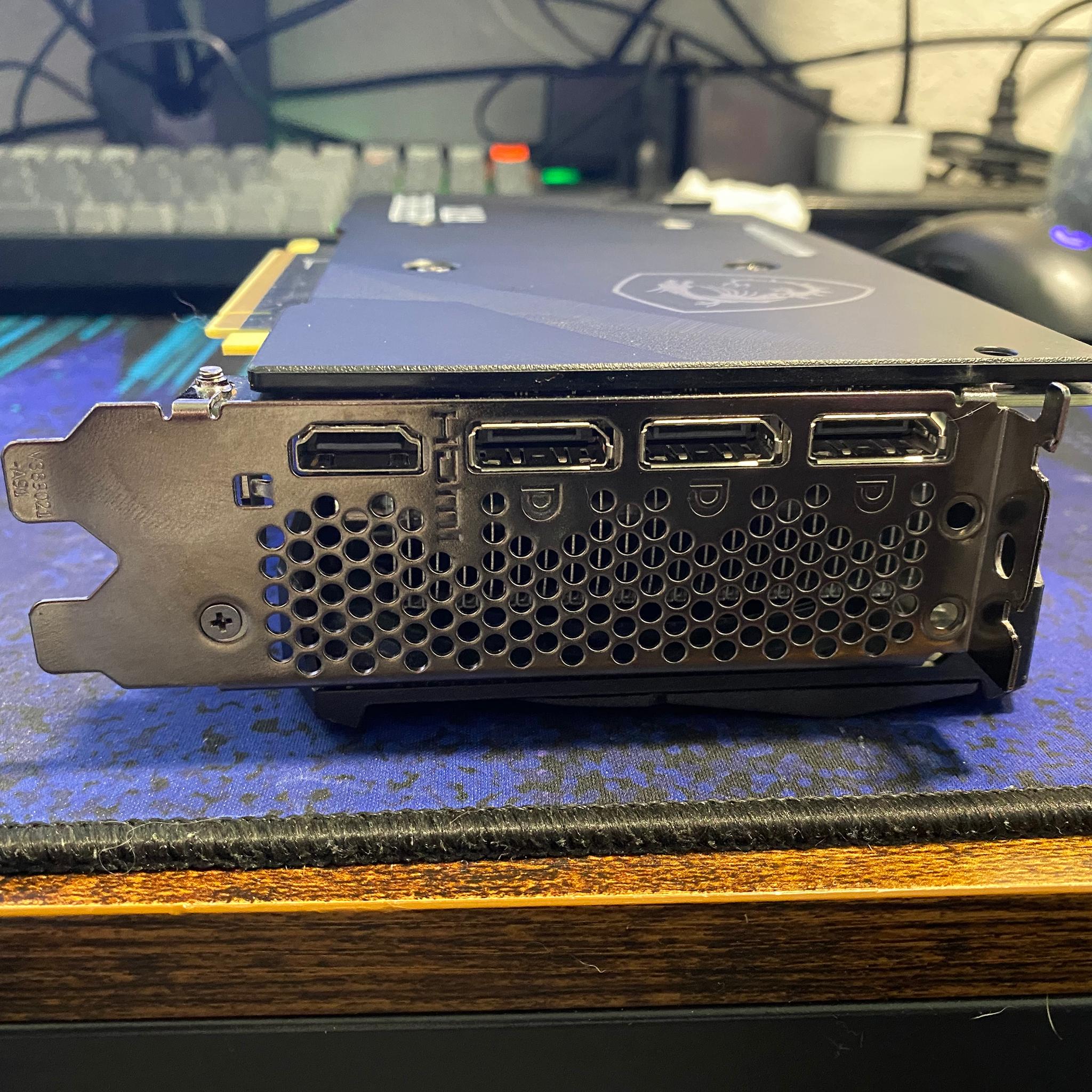 Used Great Condition MSI GeForce RTX 3070 8 GB VENTUS 2X Video Card