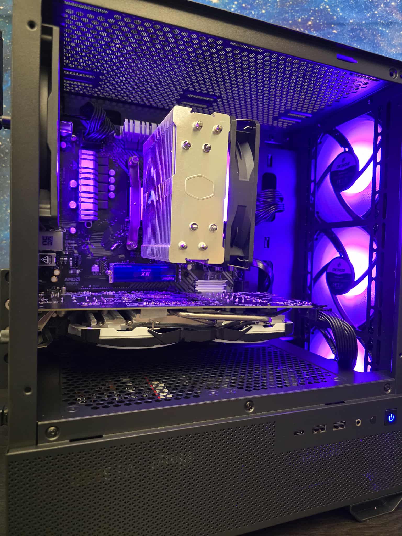 1080P ENTRY LEVEL PC | RADEON RX580 8GB | Ryzen 5 5500 | B450M | 16GB DDR4 | 1.5TB STORAGE