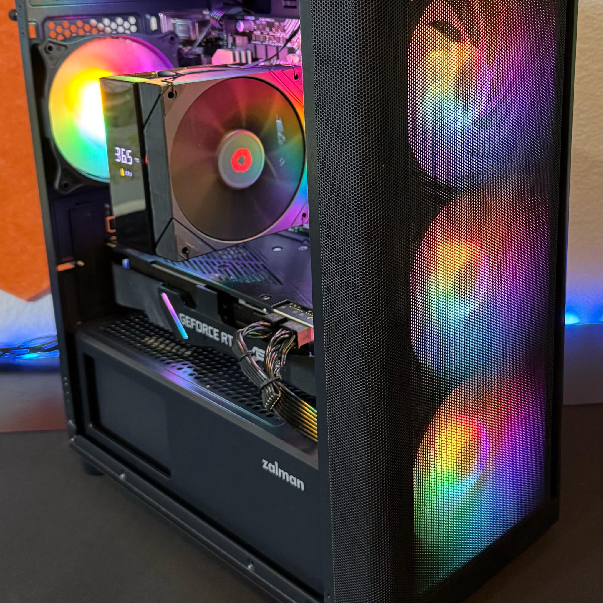 Ryzen 5 5500 + RTX 2080 Super Gaming PC Build