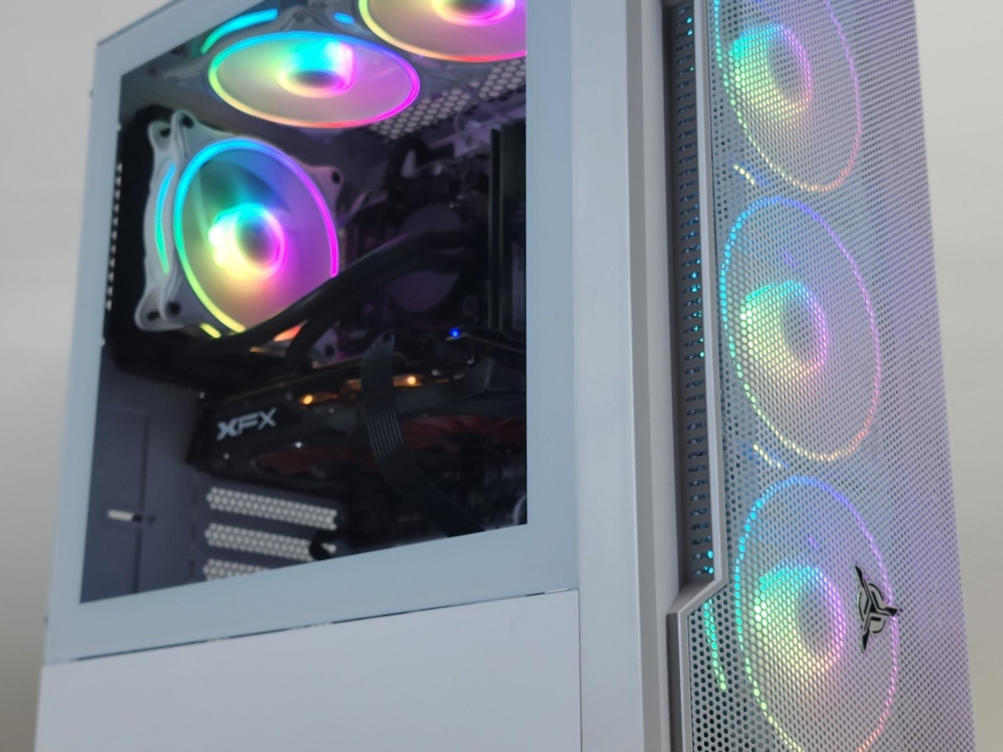 Gaming PC i3-7100 8GB RAM 128GB SSD + 500GB HDD RX 570 8GB Windows 11 Computer