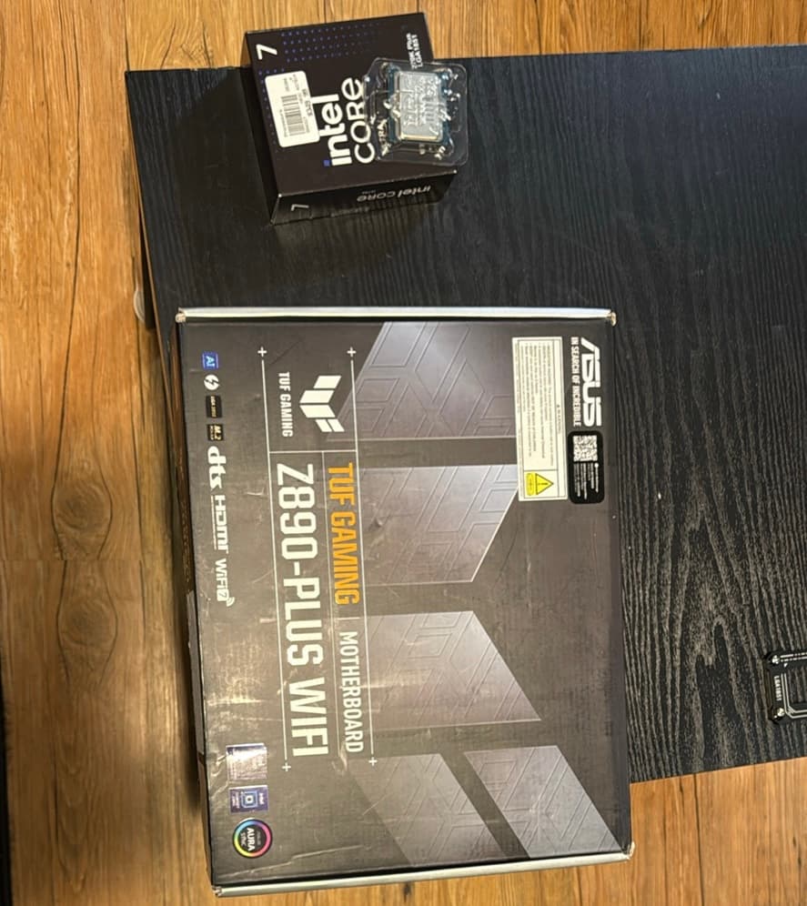 Intel Core Ultra 7 270K Plus| ASUS TUF Z890 Gaming PLUS WIFI