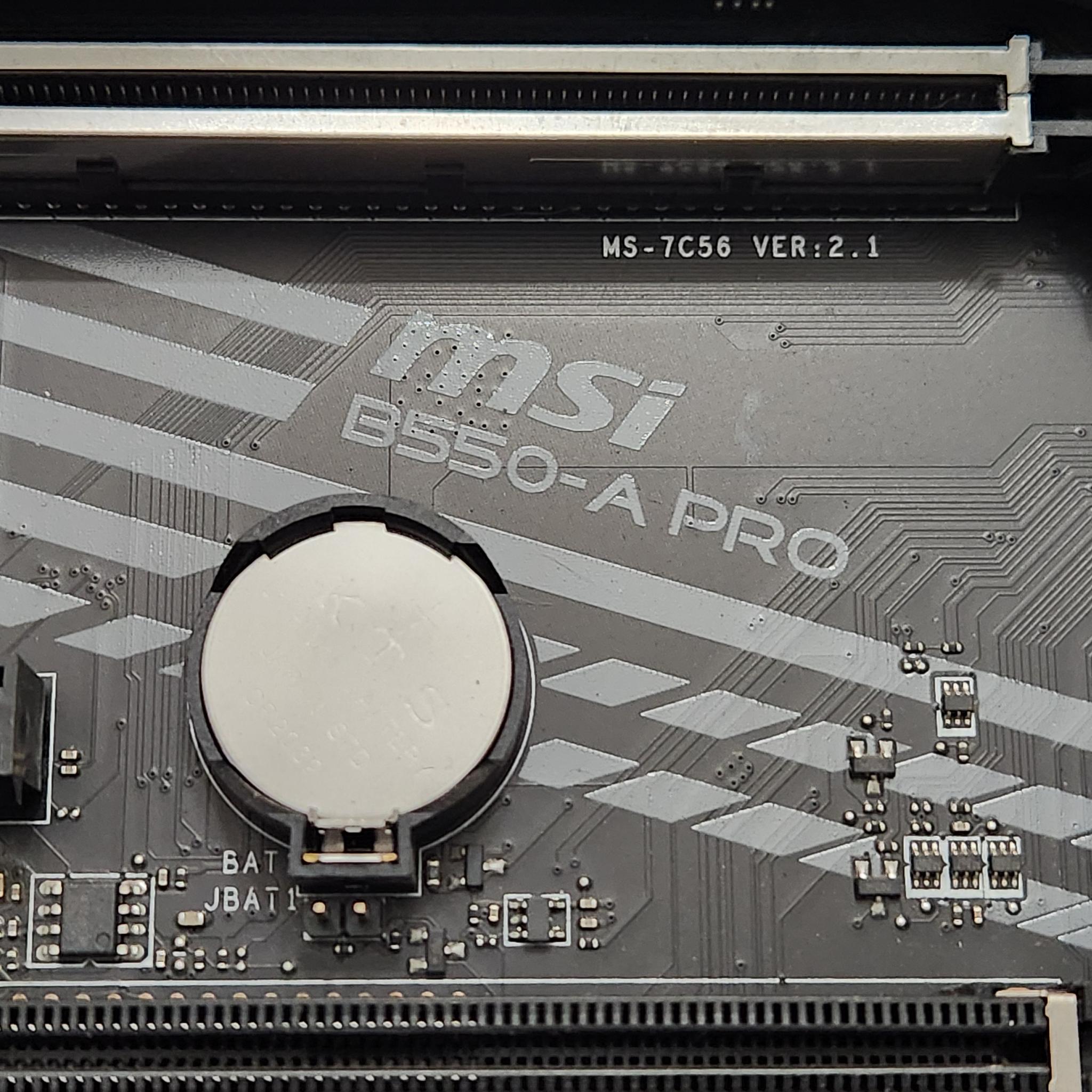 MSI B550-A PRO AMD Motherboard