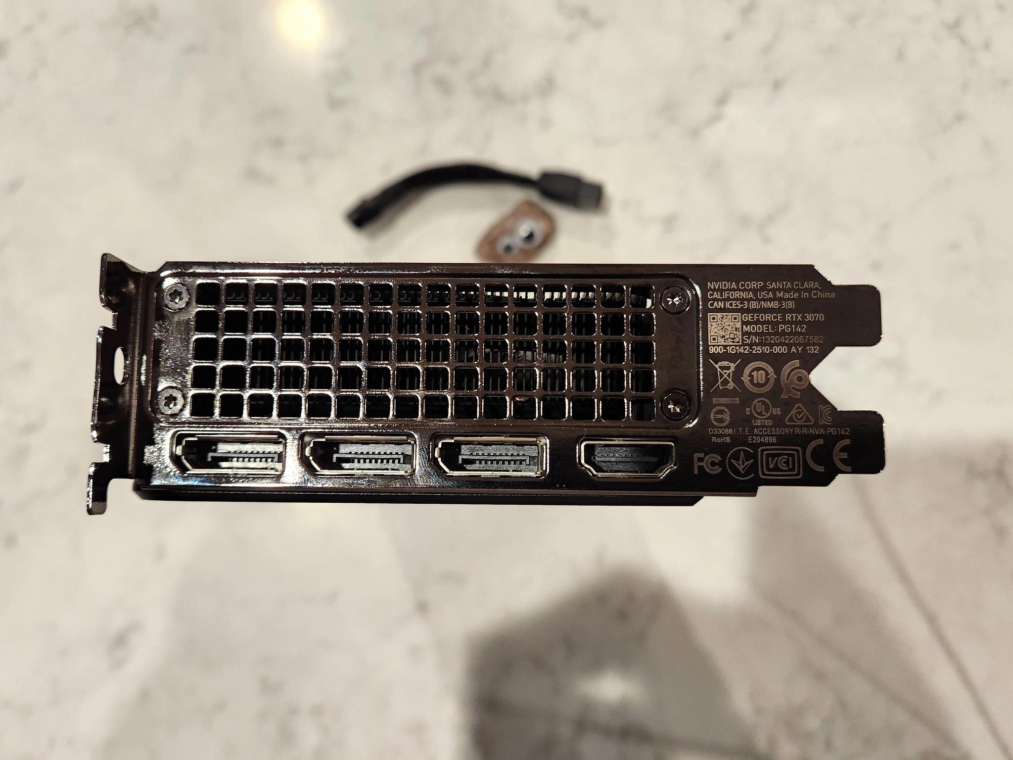 RTX 3070 8GB (NVidia Founders Edition) - Used