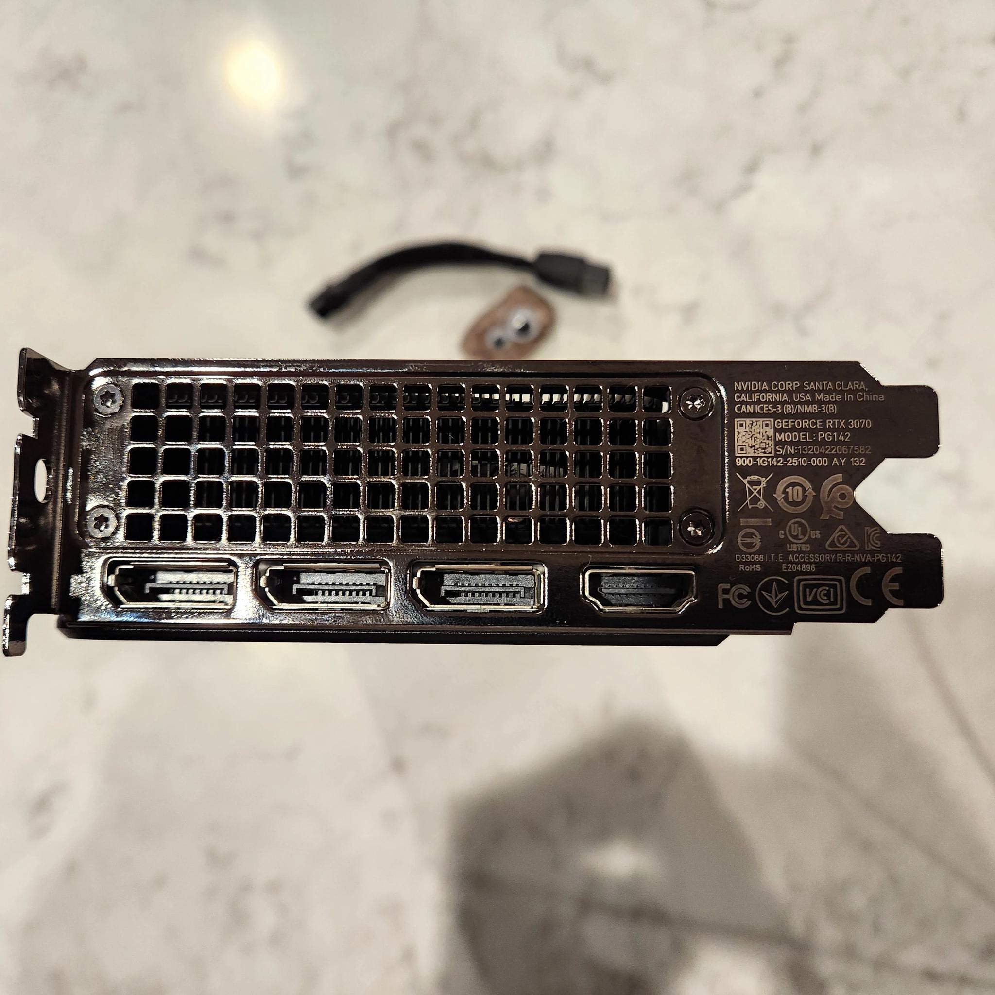 RTX 3070 8GB (NVidia Founders Edition) - Used
