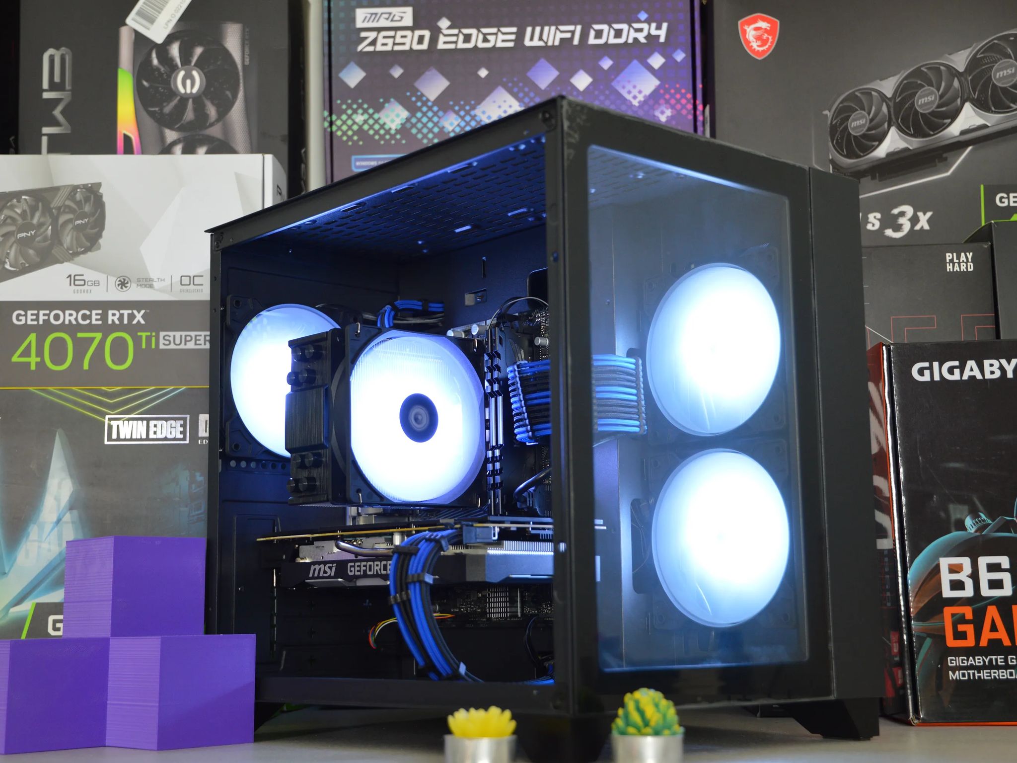 ⚡⚡ | RTX 2070 SUPER 8GB | RYZEN 5 3600 | 16GB DDR4 RAM | 1TB GEN 4 NVME SSD | Electric RTX |