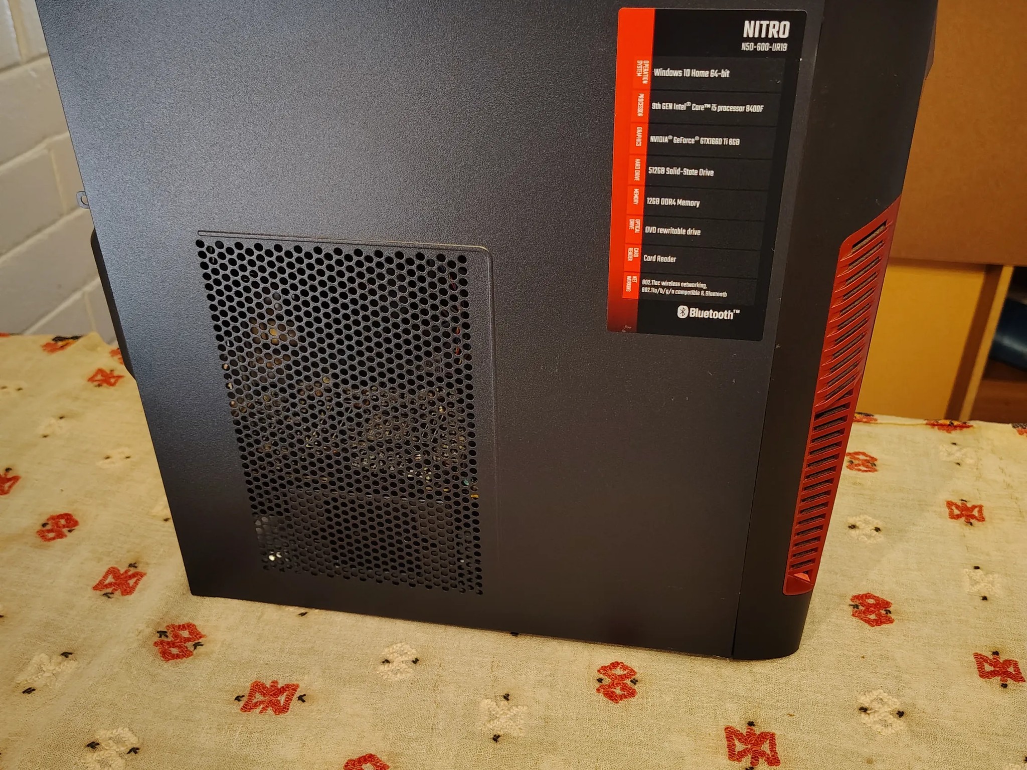 Crimson Reboot | GTX 1660 Ti | Intel Core i5 | 16 GB RAM | 512 GB SSD
