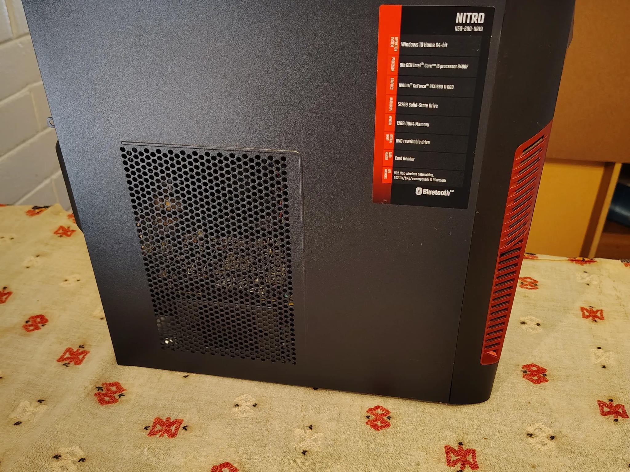 Crimson Reboot | GTX 1660 Ti | Intel Core i5 | 16 GB RAM | 512 GB SSD