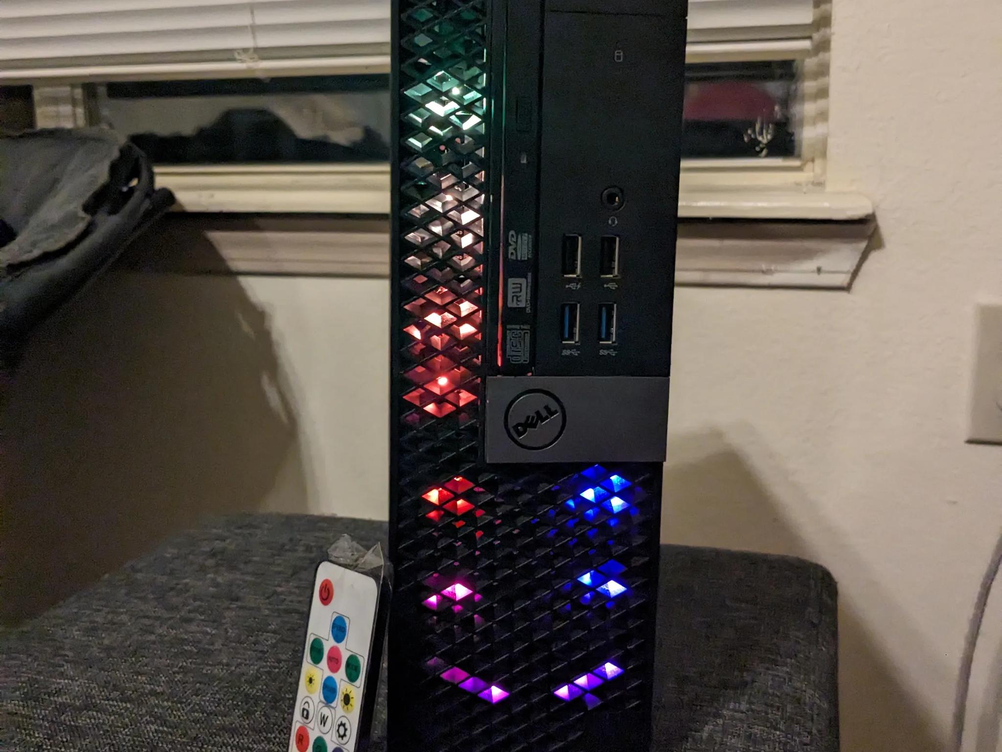 FREE SHIP||"OptiFlex"||i3-6100, 16GB RAM, 480GB SSD, AMD 2GB GPU, Win11, WiFi, RGB