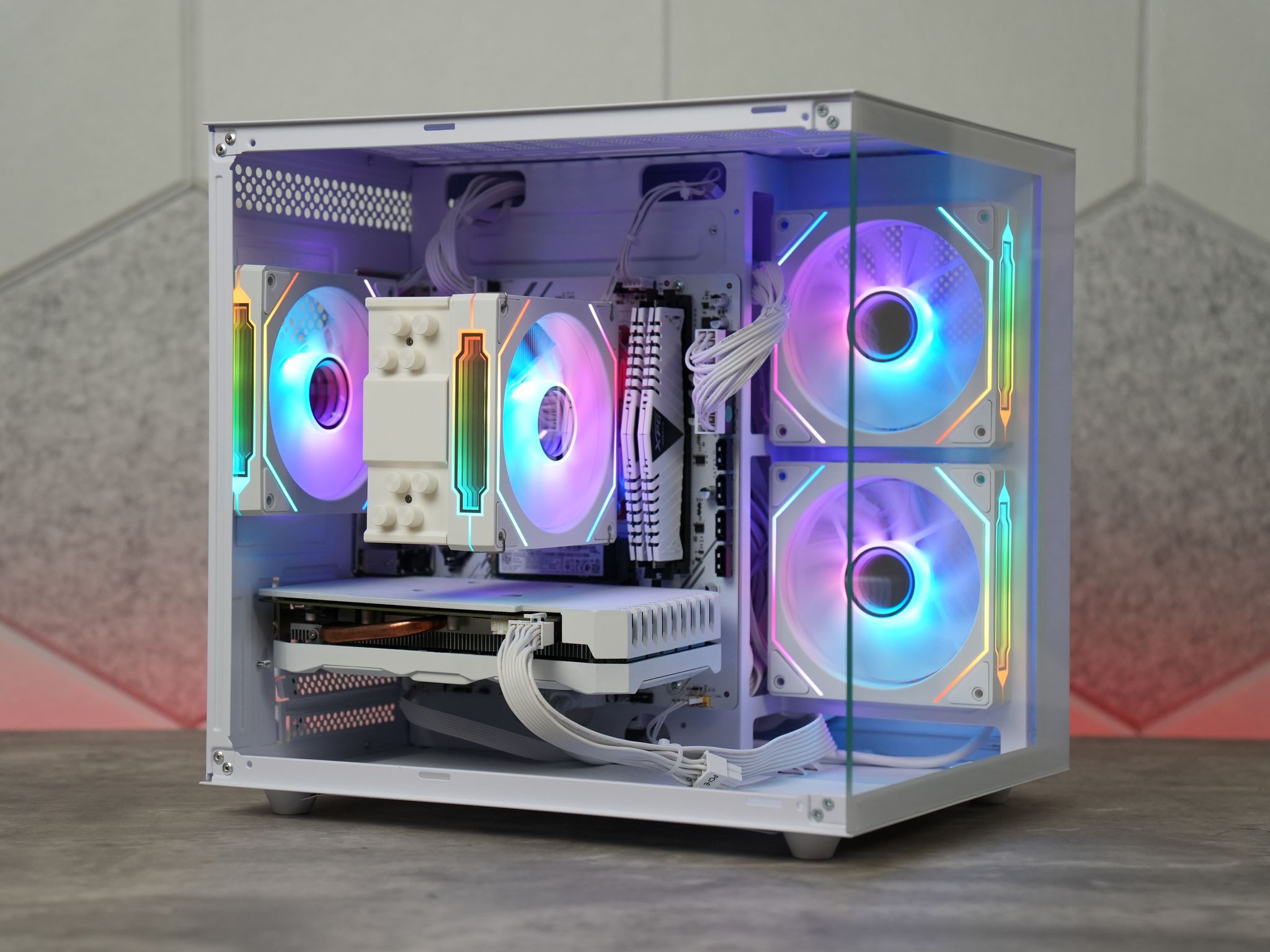 White out Gaming PC | RTX 2060 | RYZEN 7  | 16GB RAM | 512GB SSD | WINDOWS 11 | WIFI & BT
