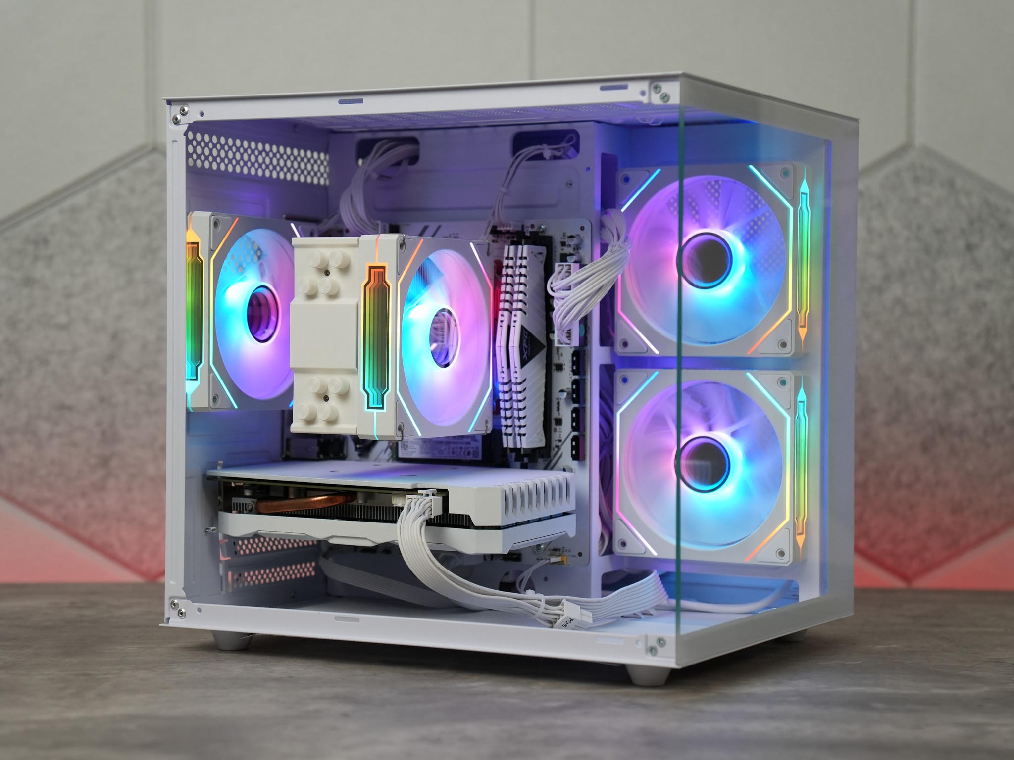 White out Gaming PC | RTX 2060 | RYZEN 7  | 16GB RAM | 512GB SSD | WINDOWS 11 | WIFI & BT