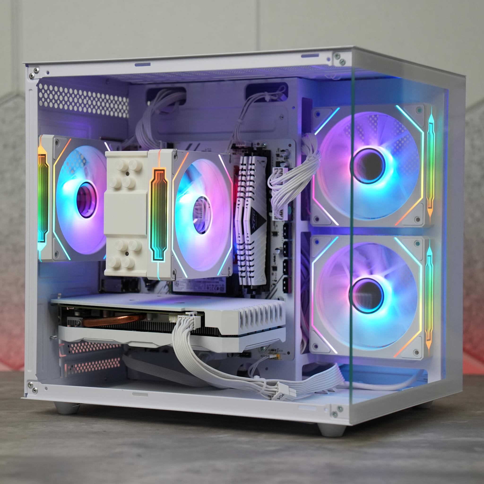 White out Gaming PC | RTX 2060 | RYZEN 7  | 16GB RAM | 512GB SSD | WINDOWS 11 | WIFI & BT