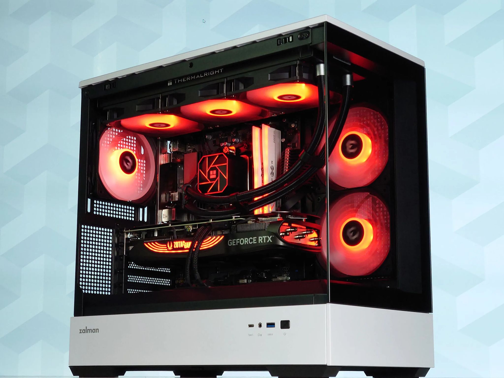 🤍🖤🐼 Gaming PC🎍Nvidia RTX 4070 Ti 12GB🎍Ryzen 7 8700F🎍32GB DDR5🎍1TB NVME GEN4