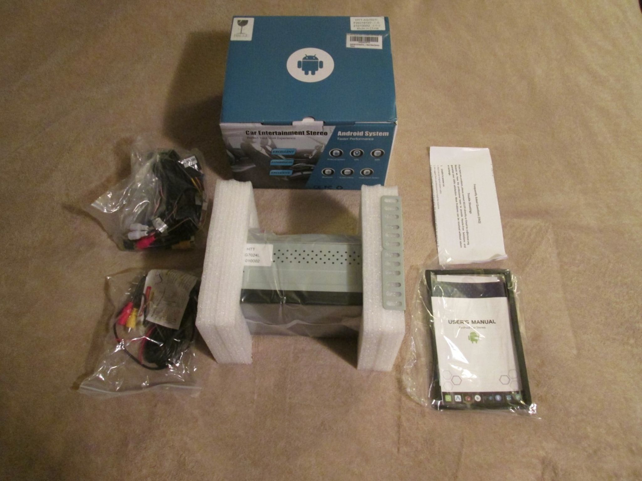 Android 10 Head Unit 7 Inch Touch Screen