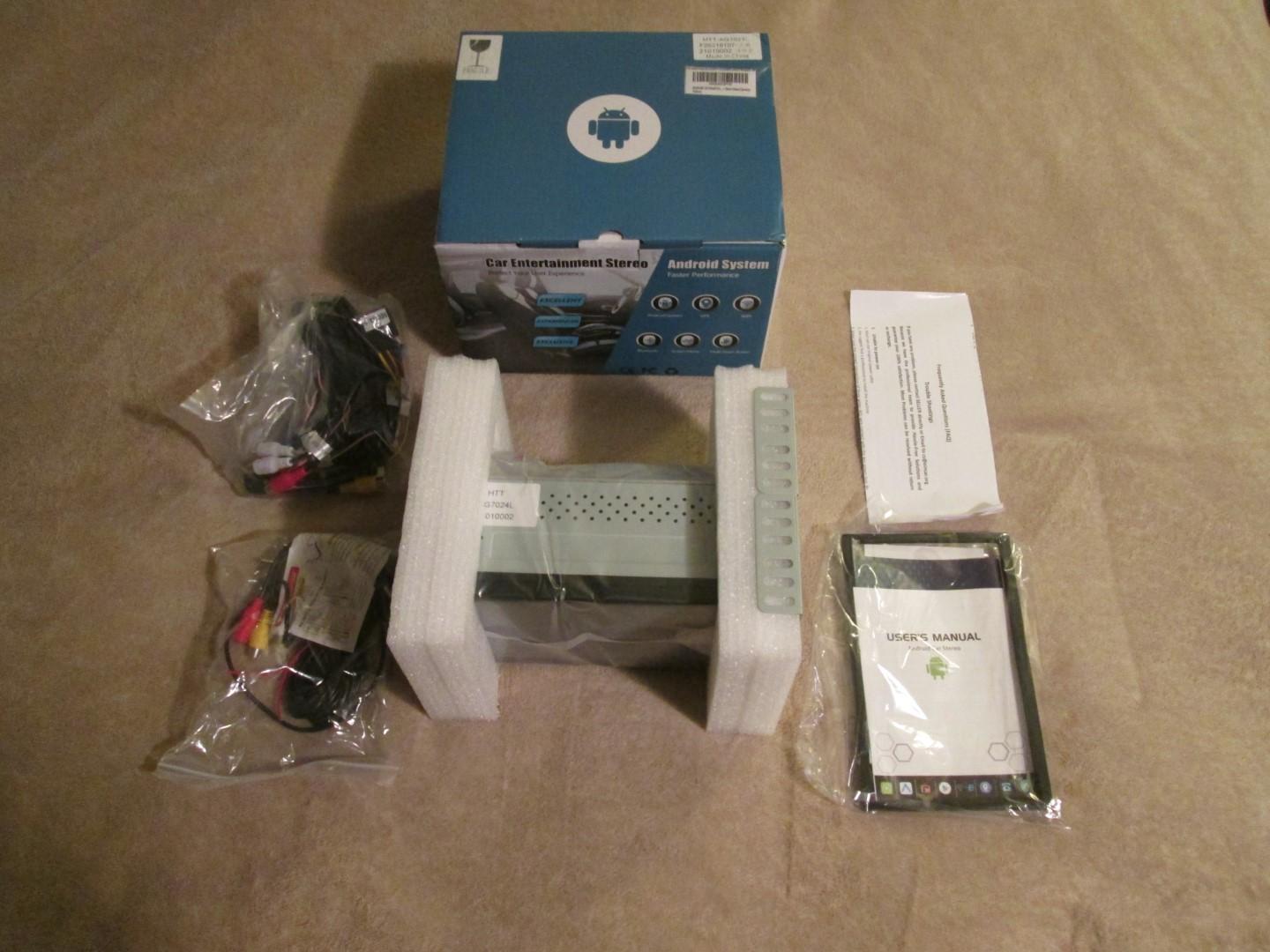Android 10 Head Unit 7 Inch Touch Screen