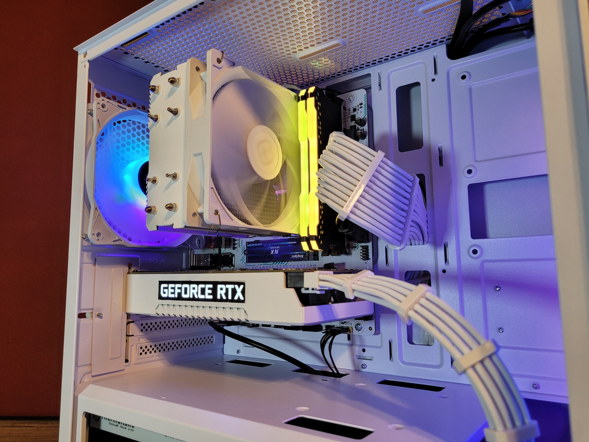White RTX 2060 Gaming PC (Ryzen 5 2600X | 16GB RAM | 500GB SSD | Wifi + BT)