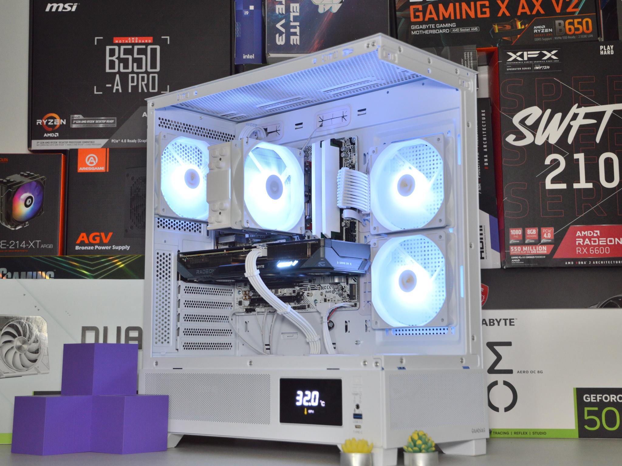 🌧️🌨️| RX 9060 16GB | RYZEN 5 7600 | 16 GB DDR5 RAM | 1TB NVME SSD | Hurricane Blizzard