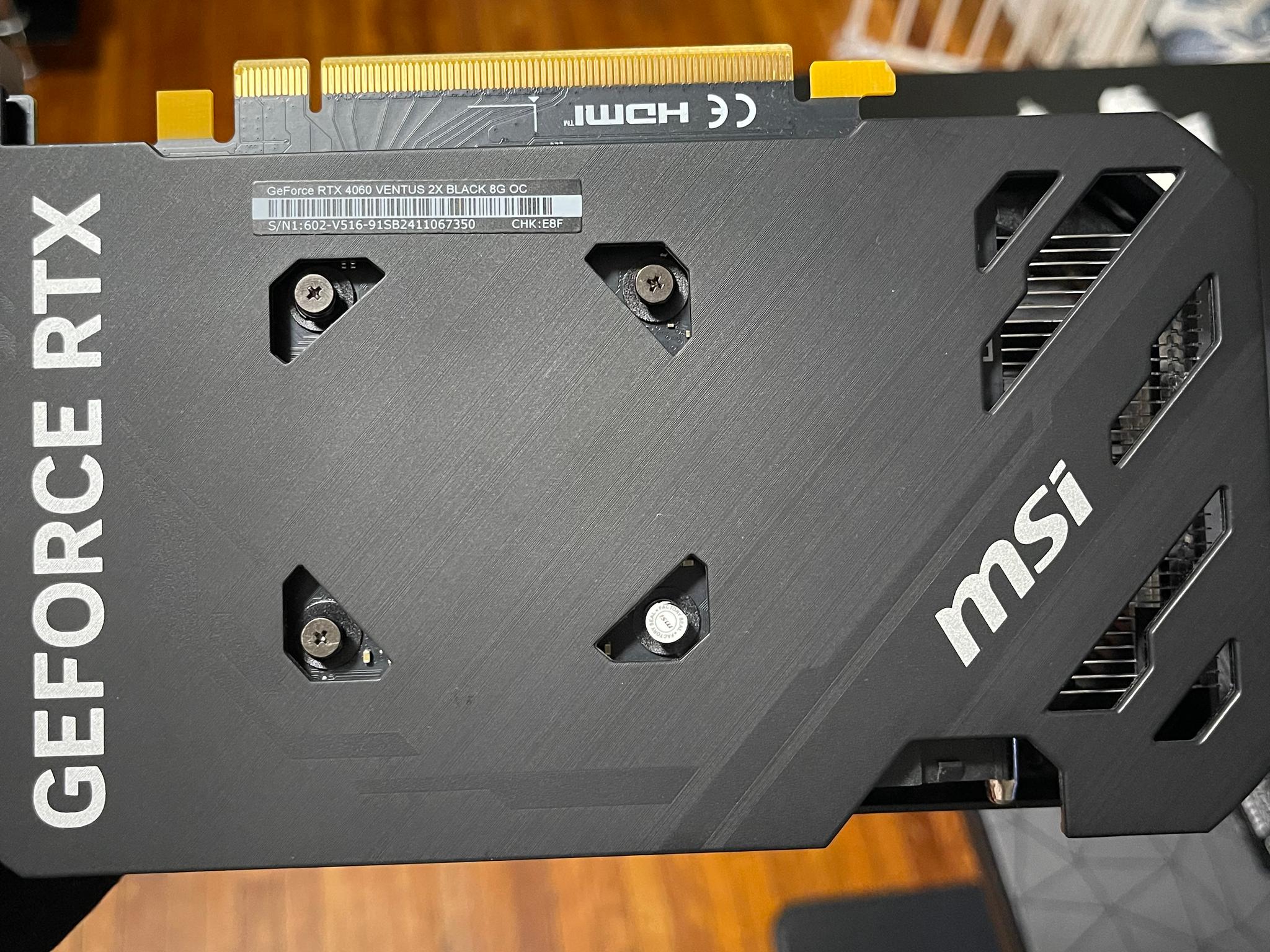 MSI  RTX 4060
